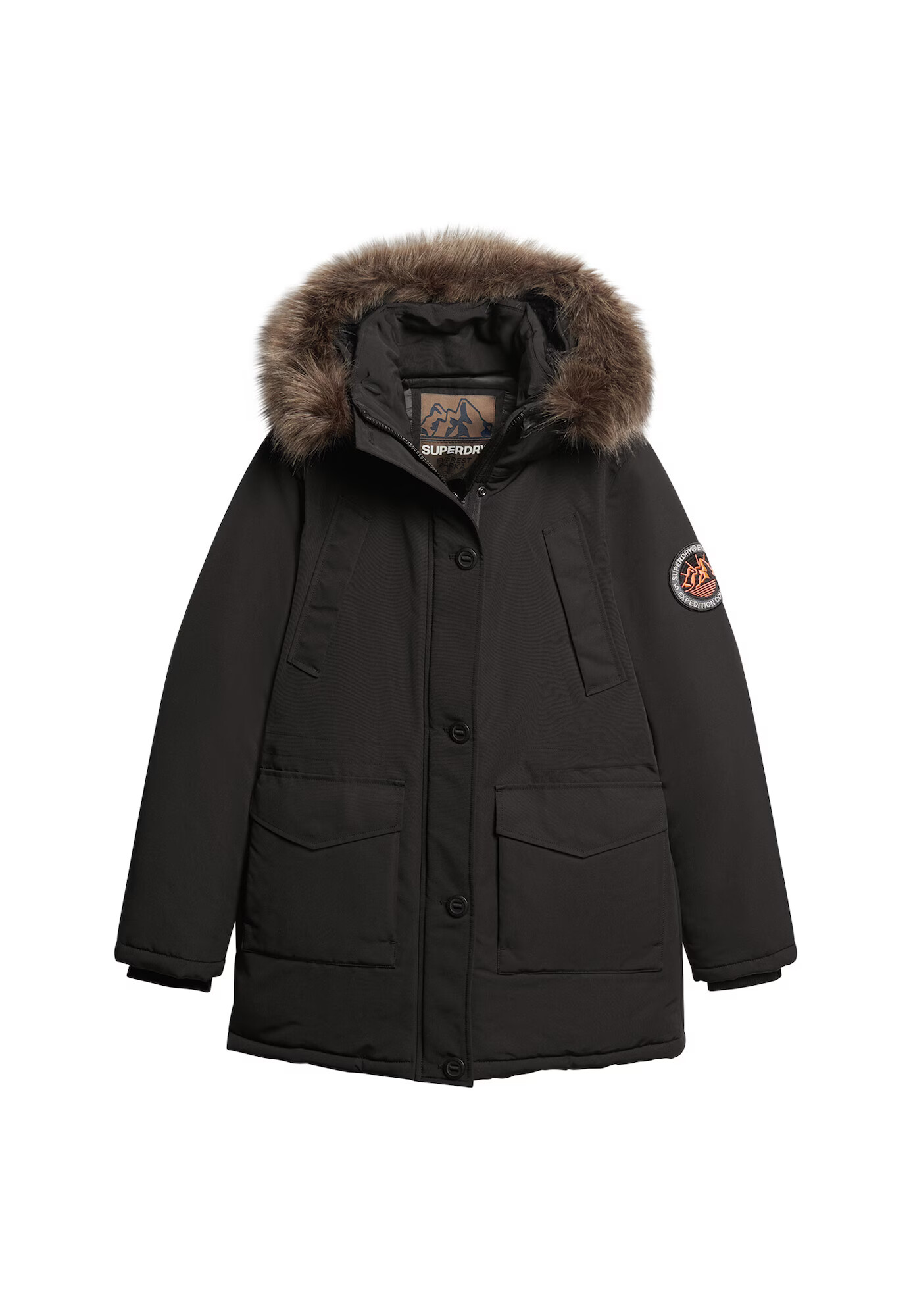 Superdry Parka de iarnă 'EVEREST' negru - Pled.ro