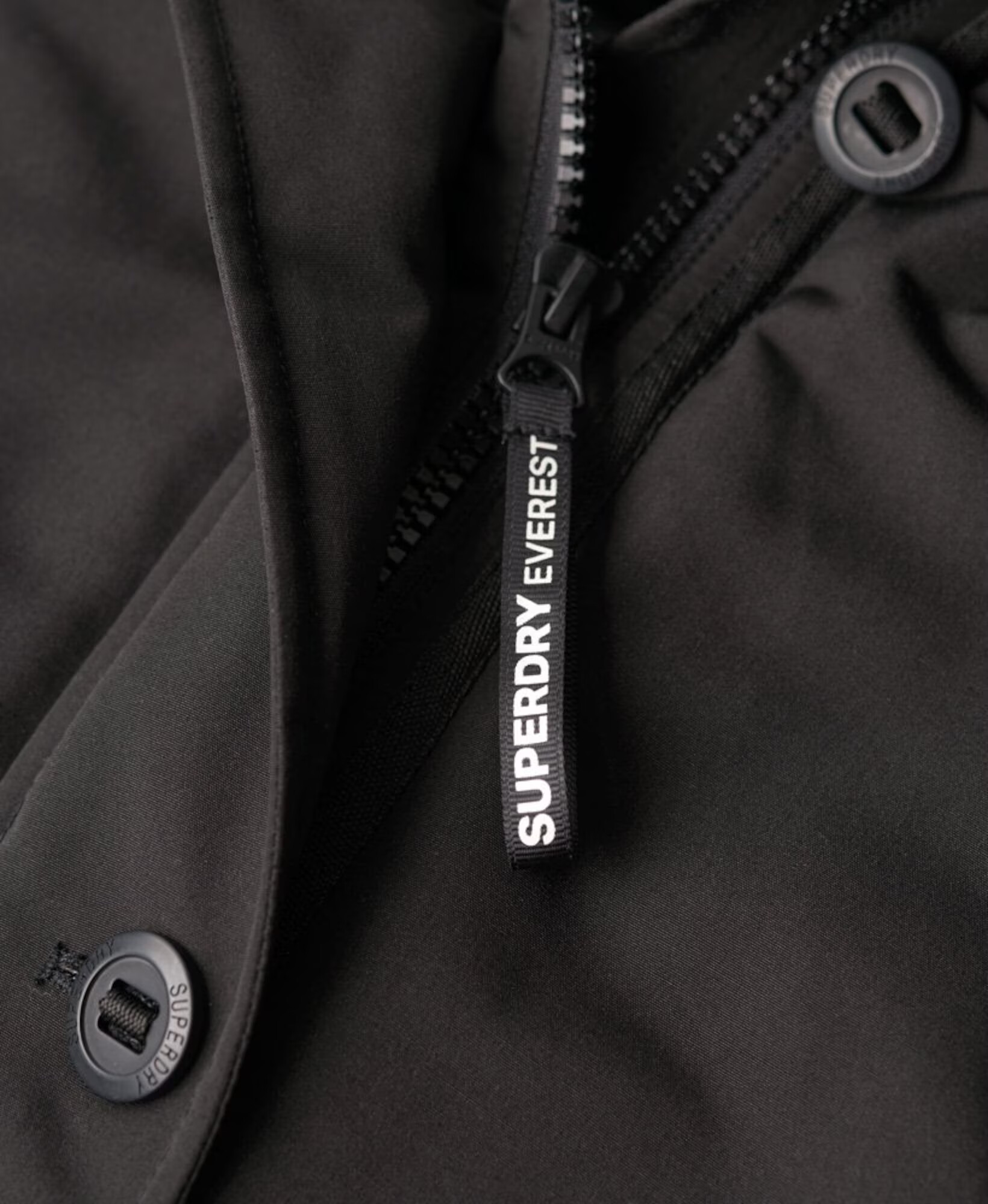 Superdry Parka de iarnă 'EVEREST' negru - Pled.ro