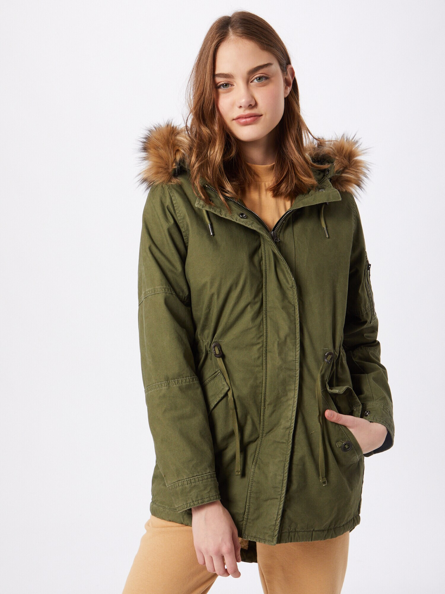 Superdry Parka de primăvară-toamnă 'Field' kaki - Pled.ro