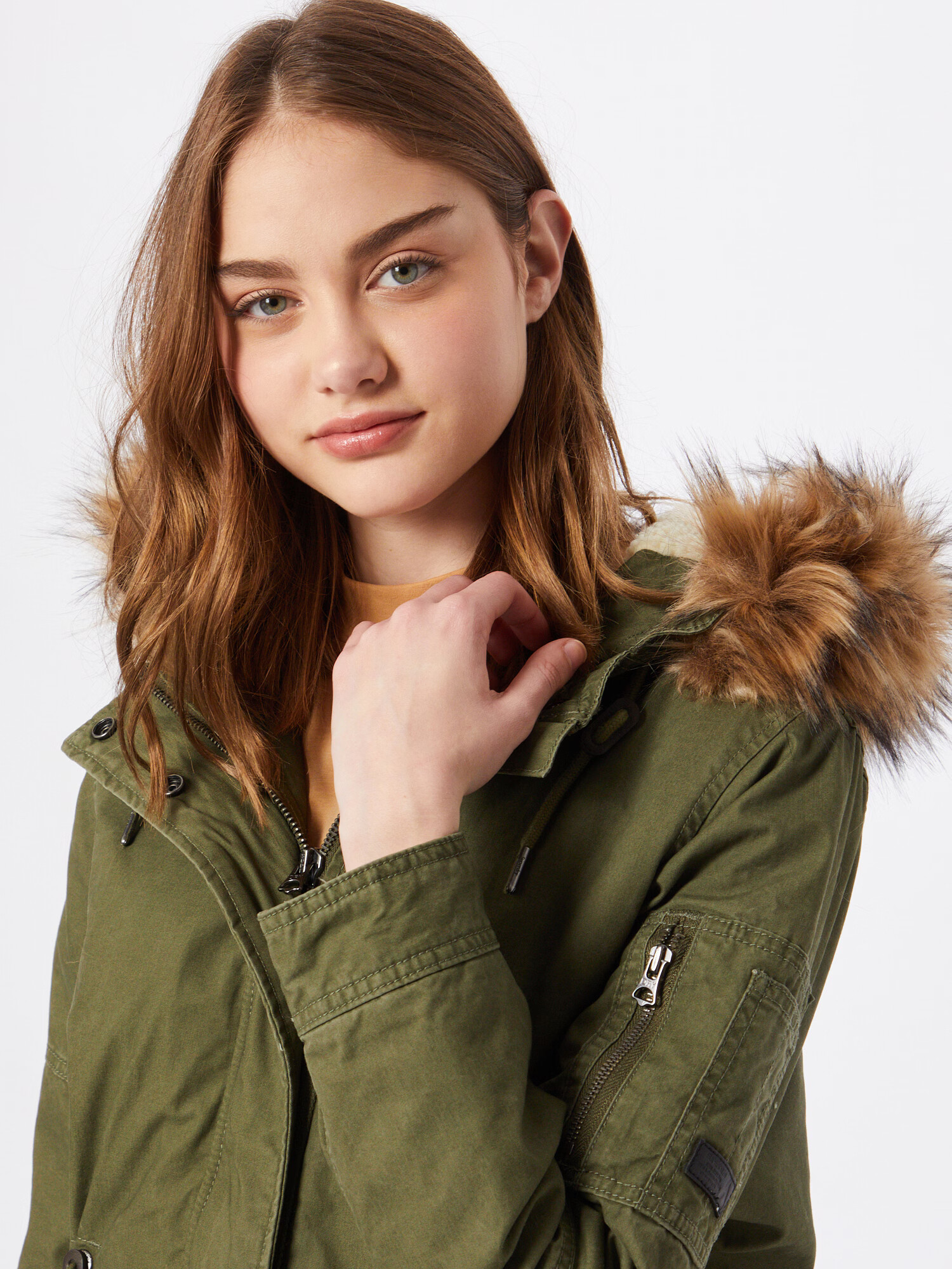 Superdry Parka de primăvară-toamnă 'Field' kaki - Pled.ro