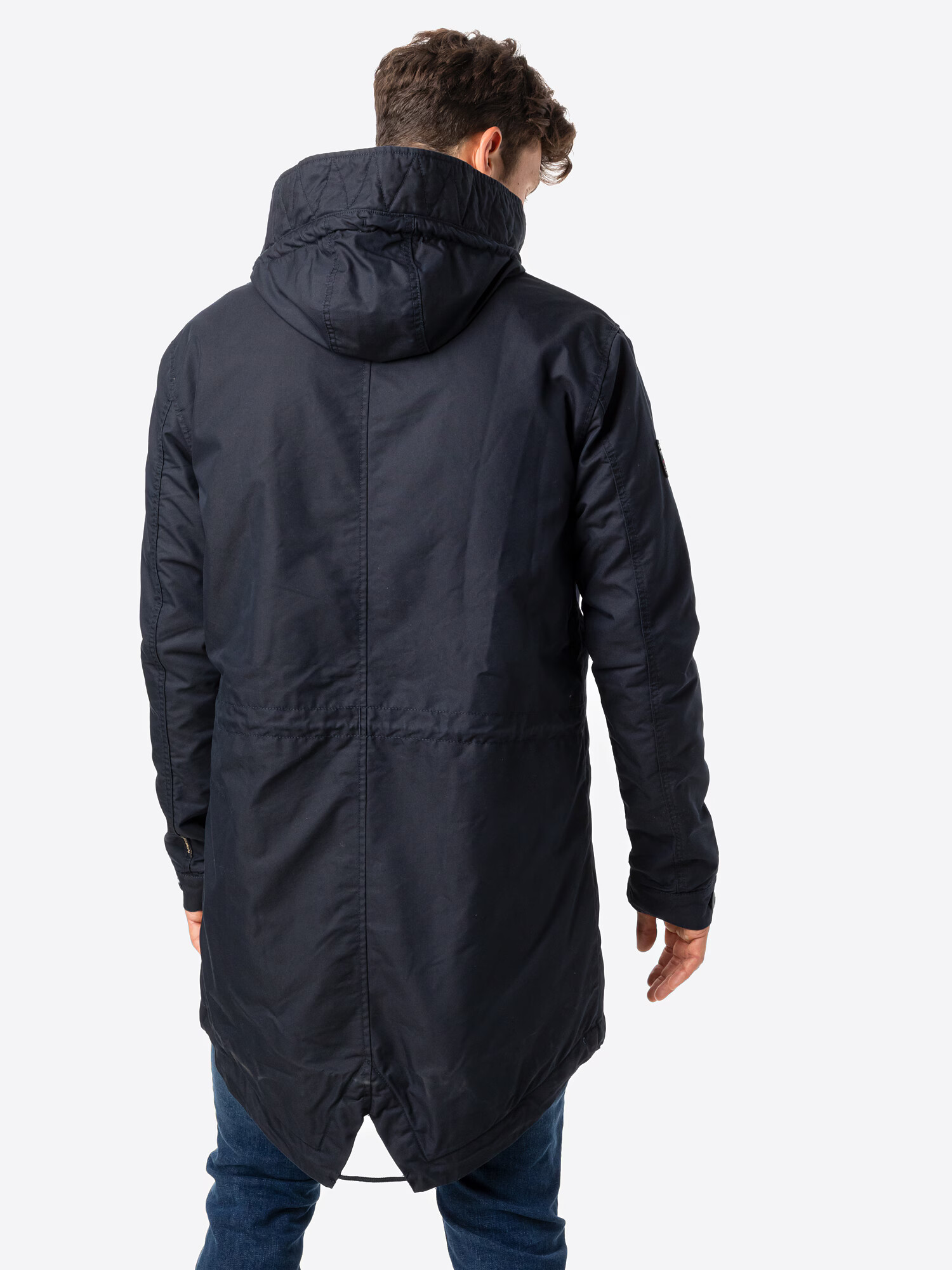 Superdry Parka de primăvară-toamnă negru - Pled.ro