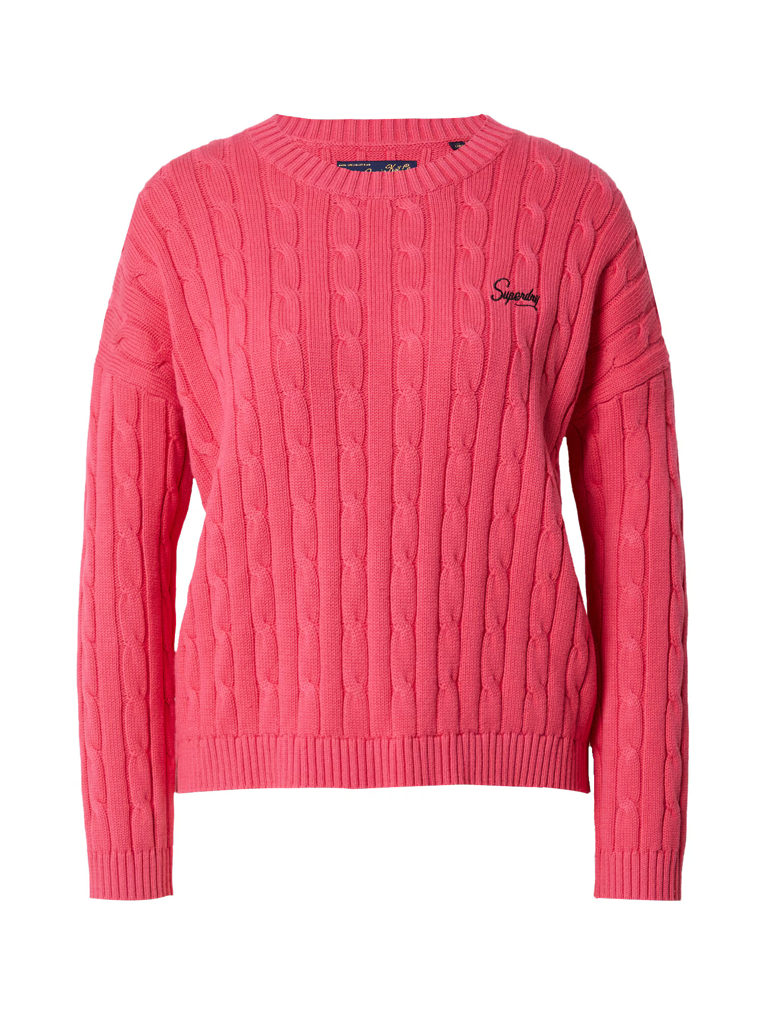 Superdry Pulover fucsia - Pled.ro