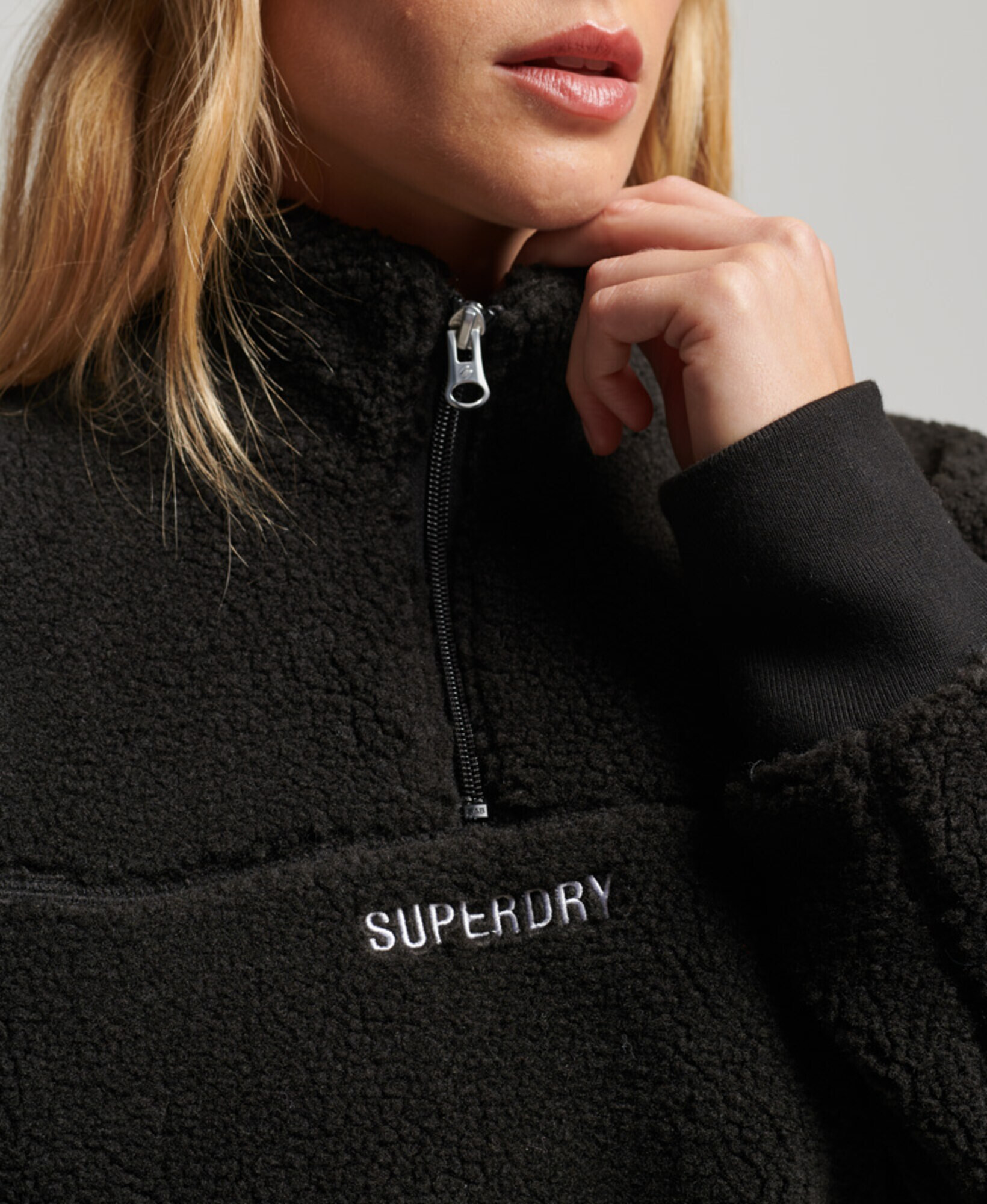 Superdry Pulover negru - Pled.ro