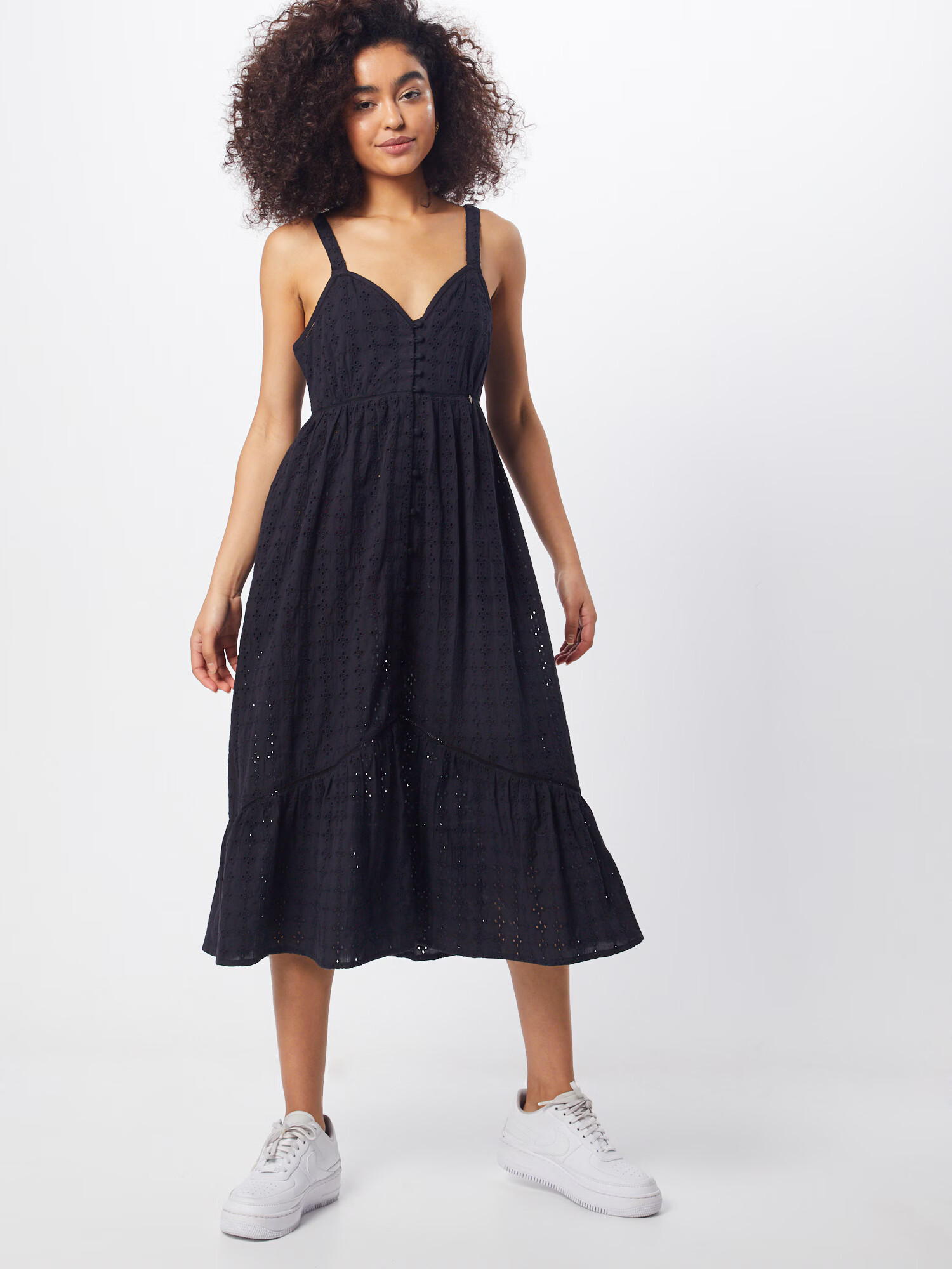 Superdry Rochie 'DAISY MIDI DRESS' negru - Pled.ro