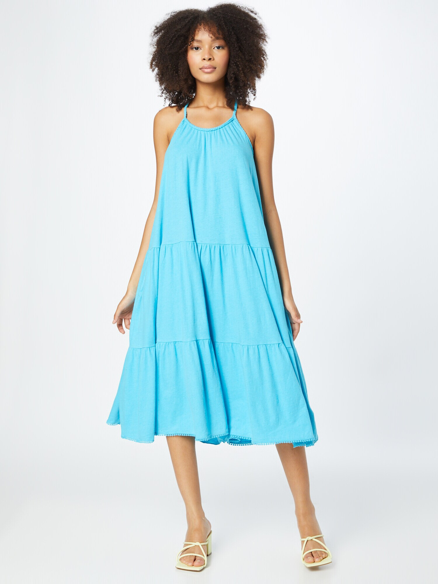 Superdry Rochie de vară albastru aqua - Pled.ro