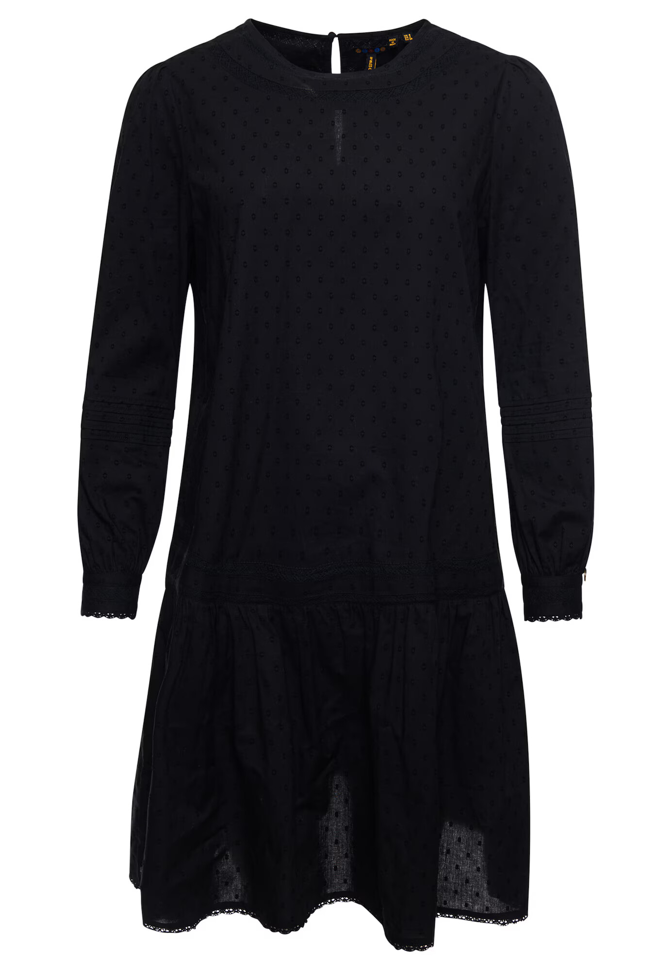 Superdry Rochie tip bluză negru - Pled.ro