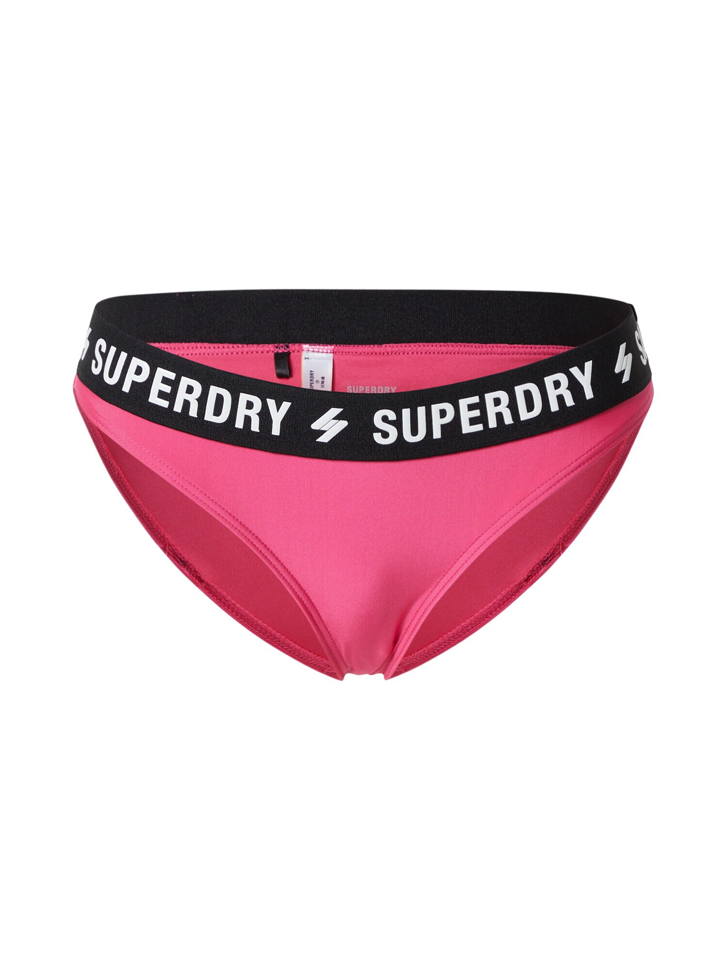 Superdry Slip costum de baie roz deschis / negru / alb - Pled.ro