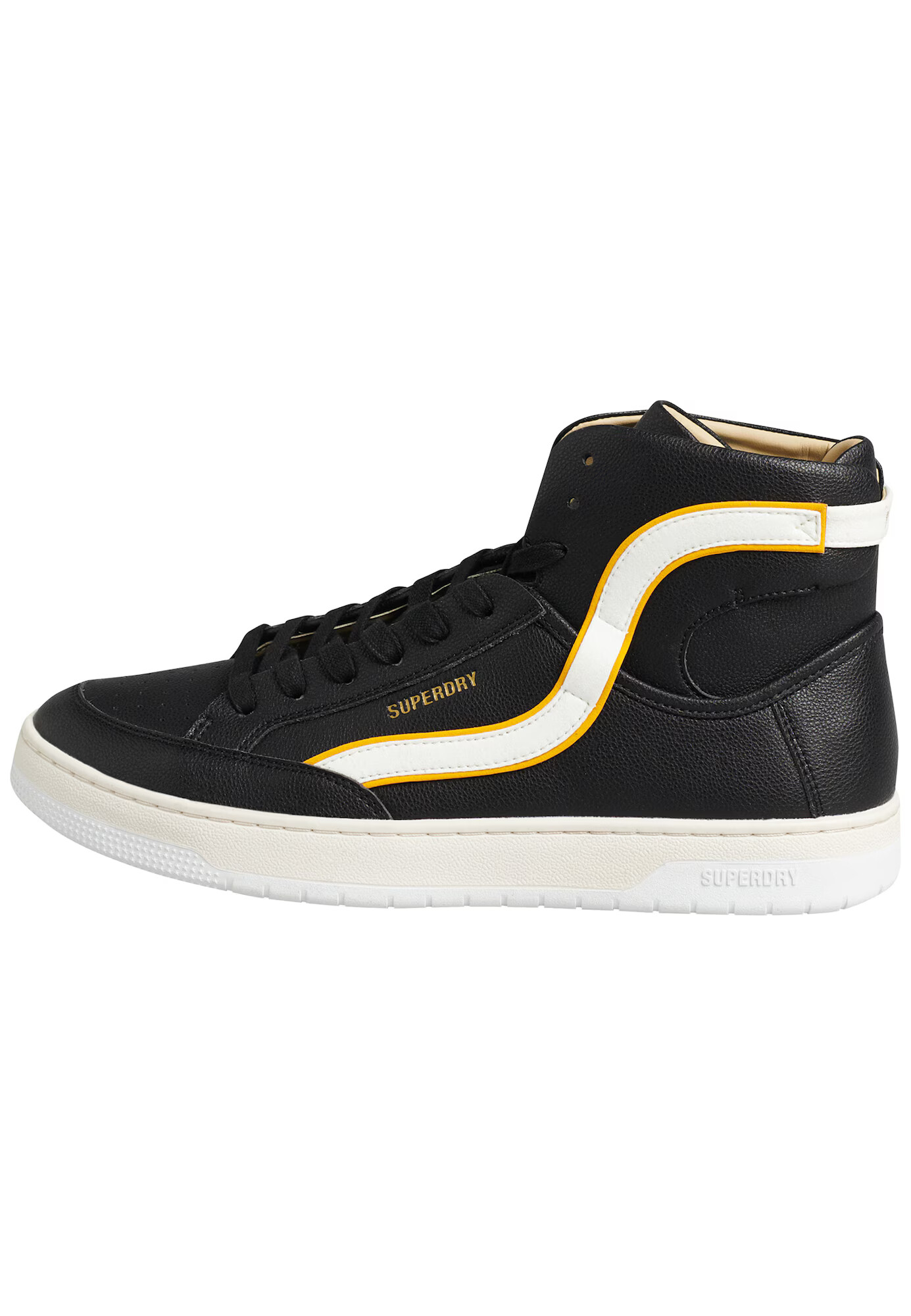 Superdry Sneaker înalt galben / negru / alb - Pled.ro