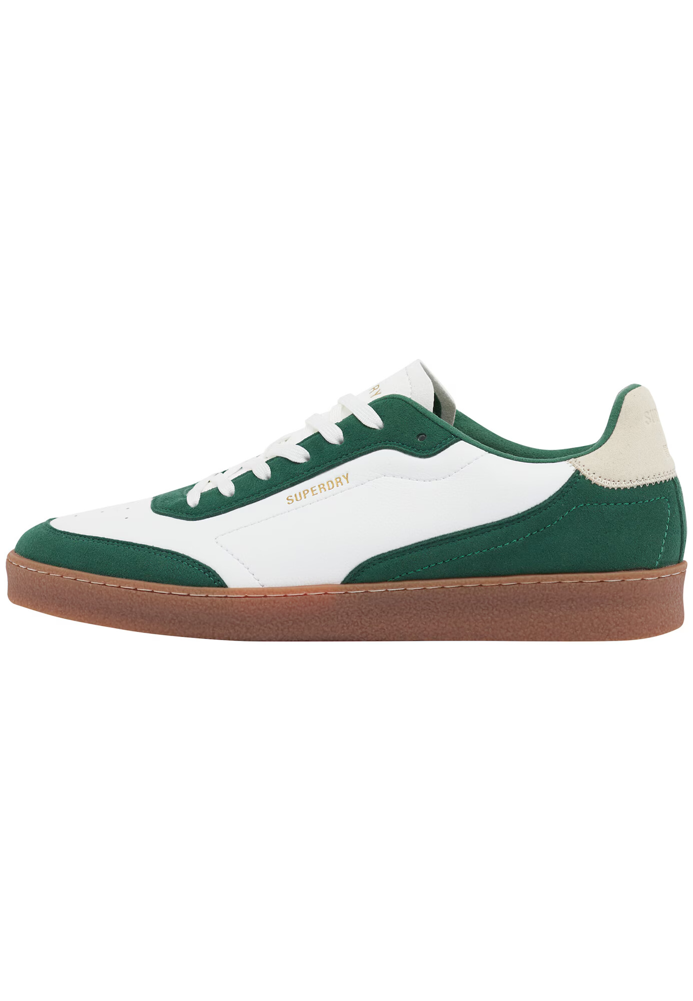 Superdry Sneaker low crem / verde iarbă / alb - Pled.ro