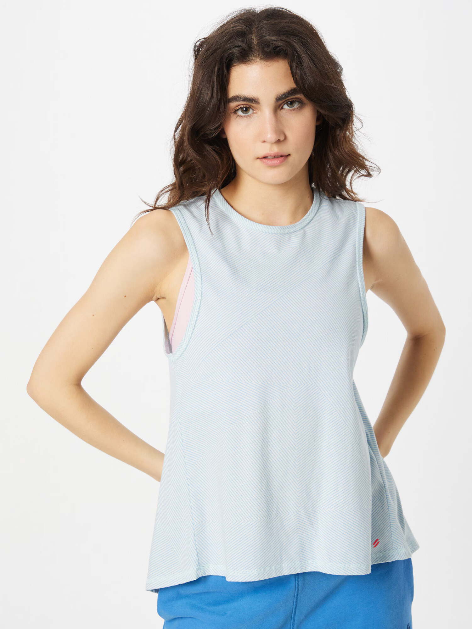 Superdry Sport top 'FLEX' albastru / albastru pastel - Pled.ro