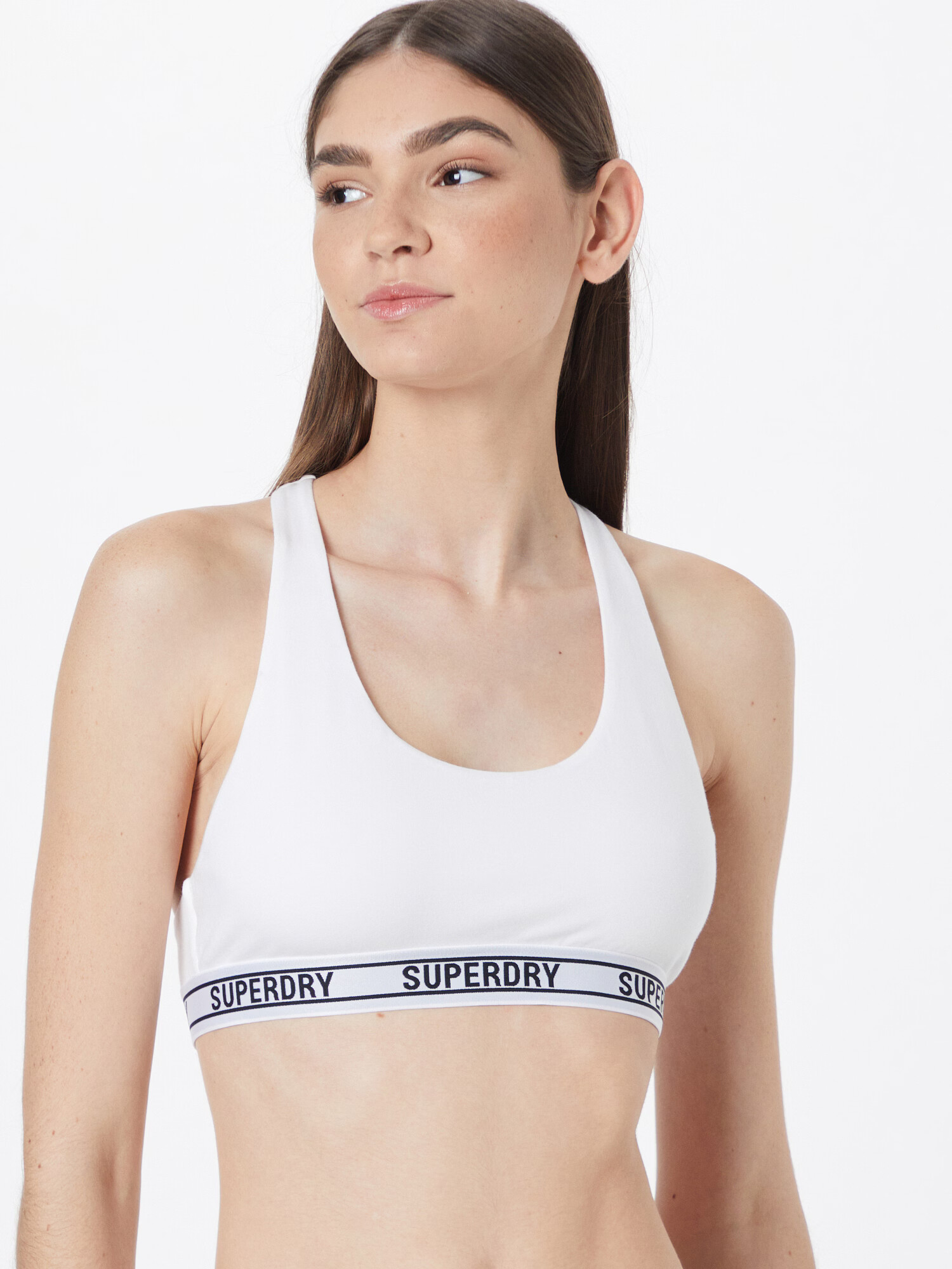 Superdry Sutien bleumarin / alb - Pled.ro