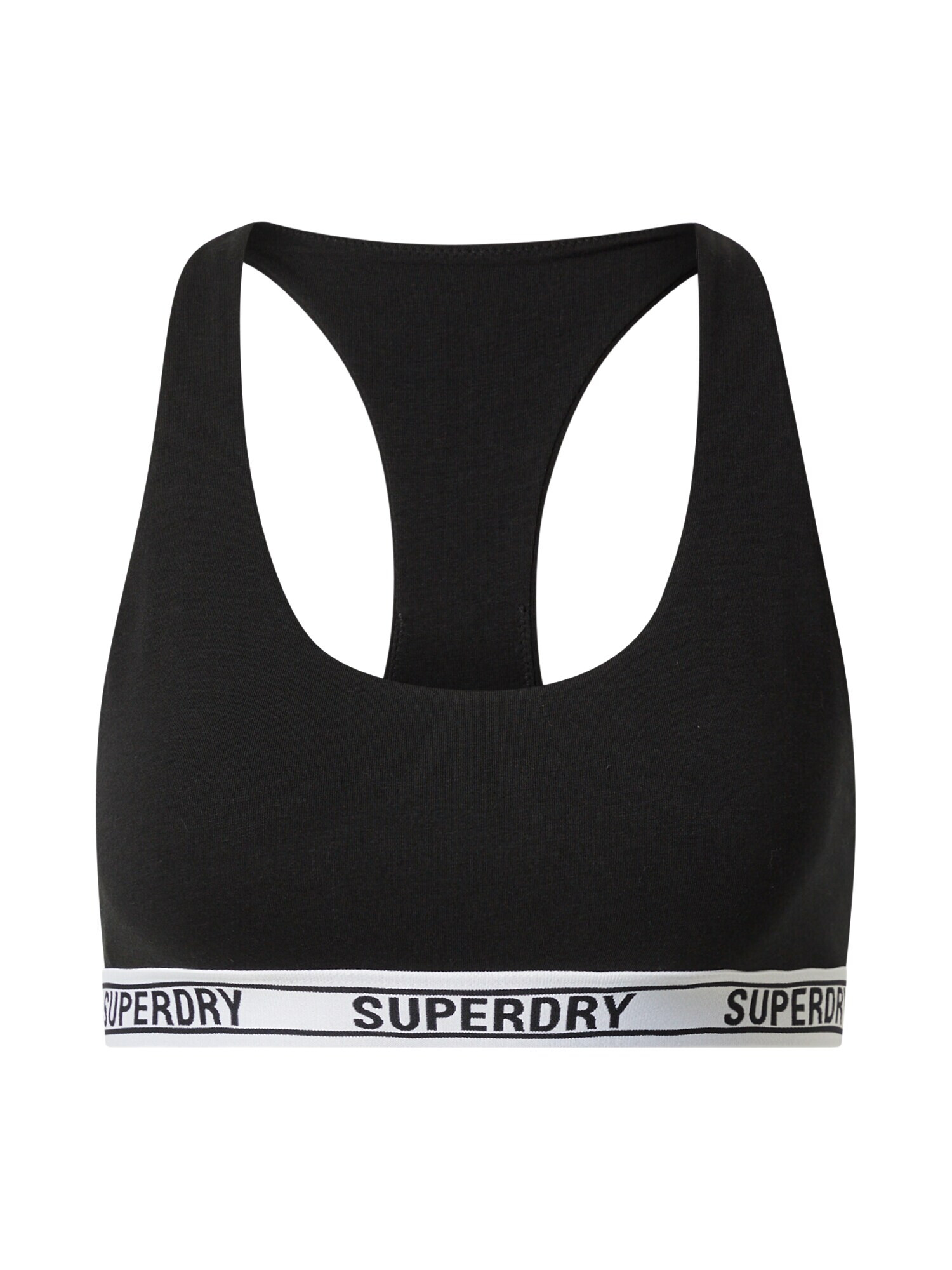 Superdry Sutien negru / alb - Pled.ro