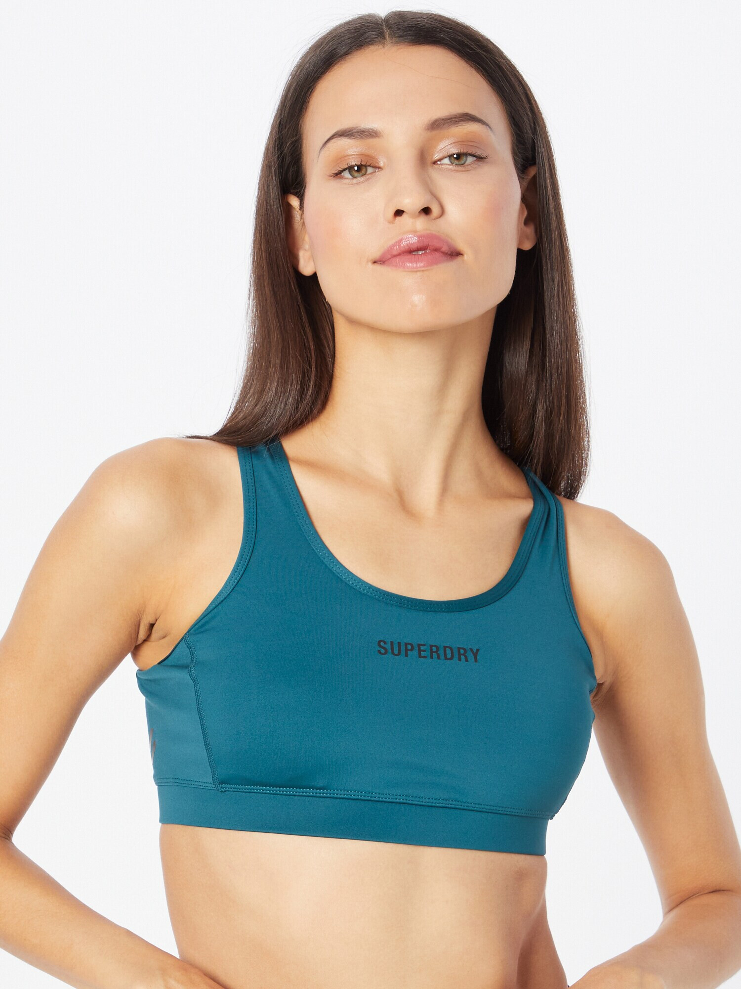 Superdry Sutien sport verde închis - Pled.ro