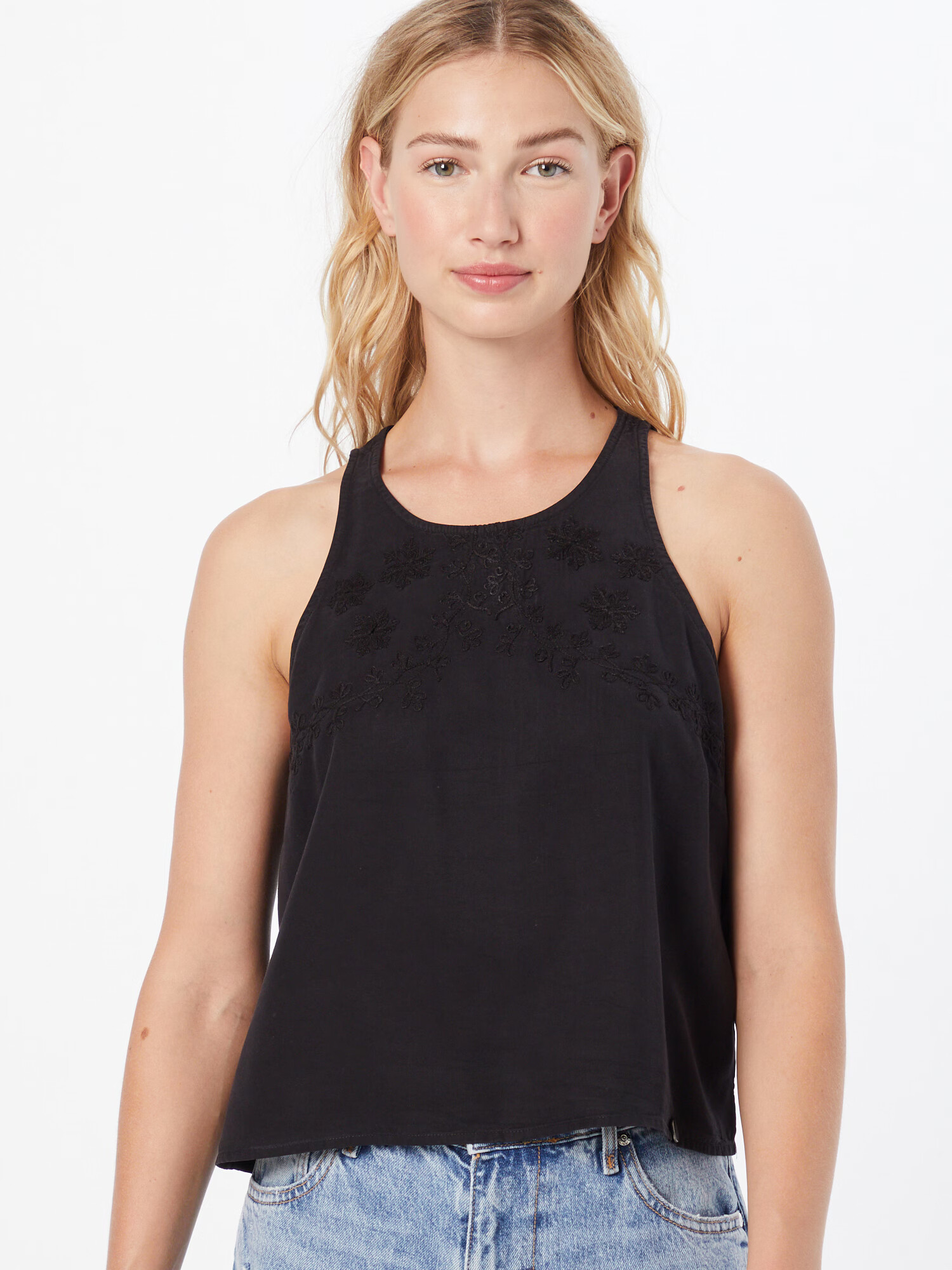 Superdry Top negru - Pled.ro