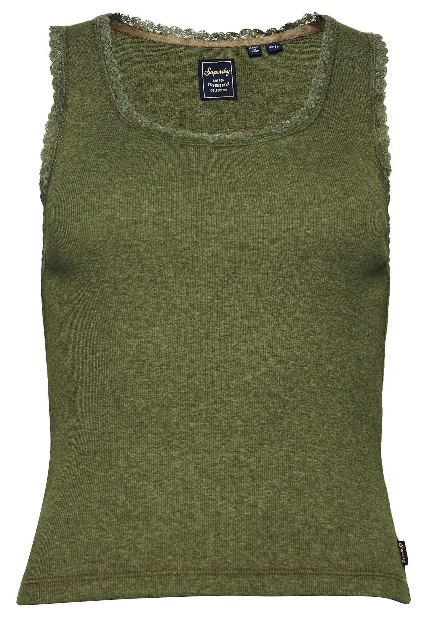 Superdry Top verde amestecat - Pled.ro