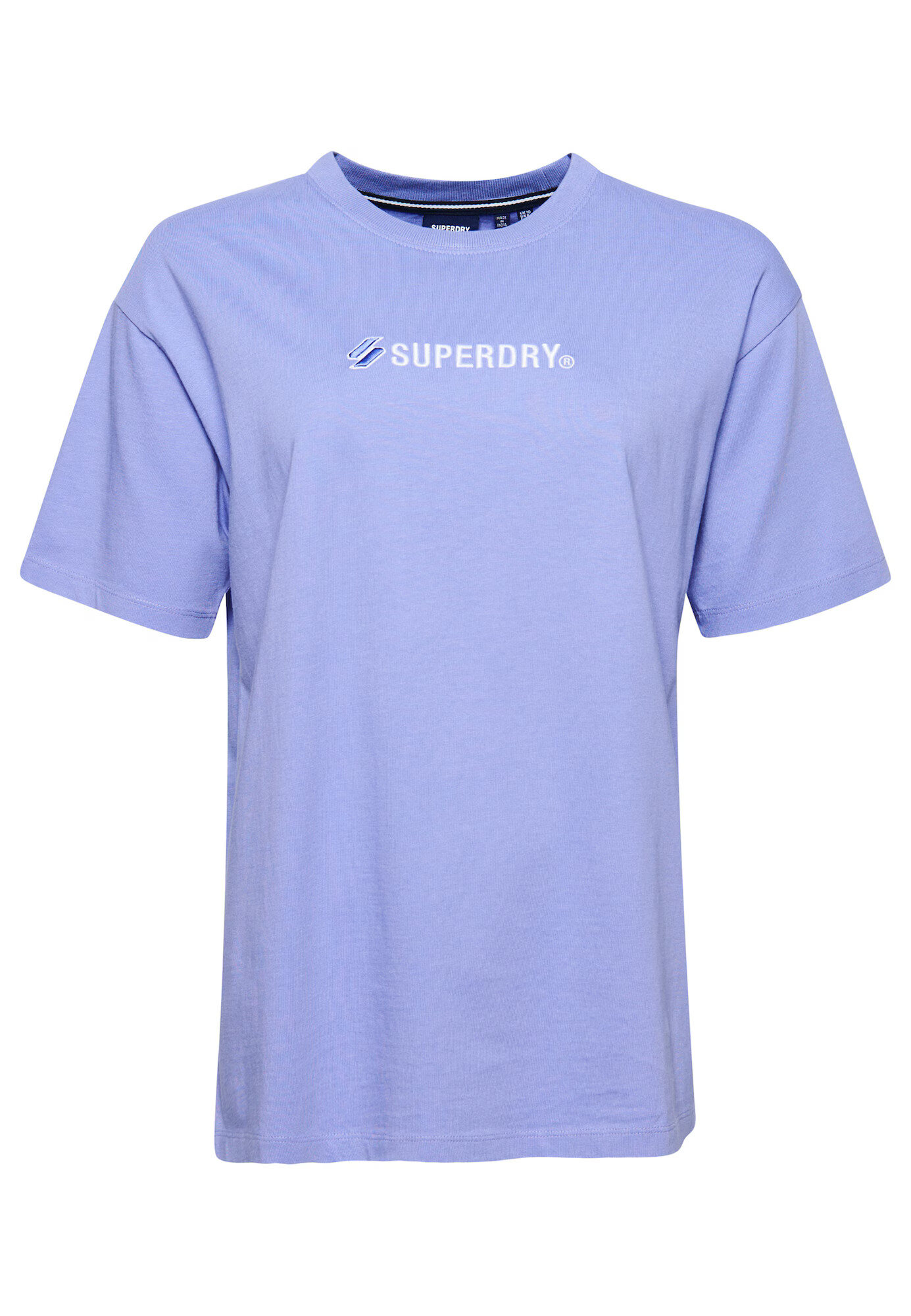 Superdry Tricou albastru / alb - Pled.ro