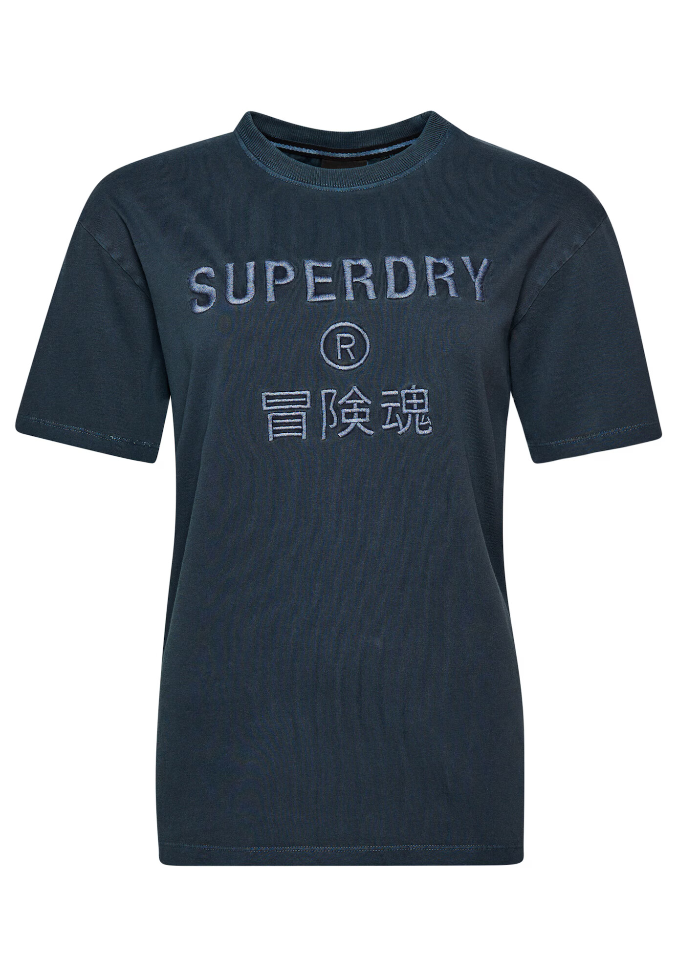 Superdry Tricou albastru / albastru marin - Pled.ro