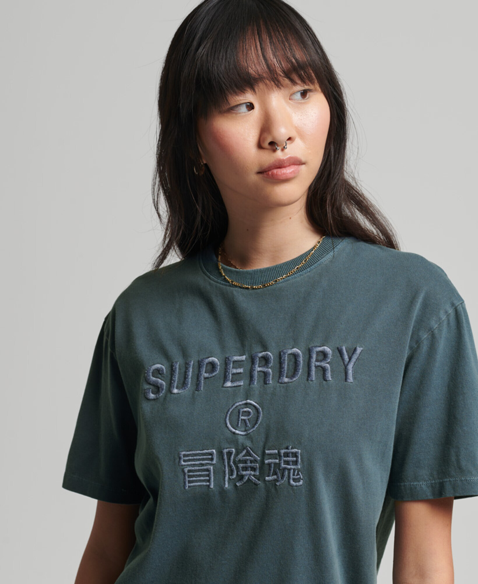 Superdry Tricou albastru / albastru marin - Pled.ro