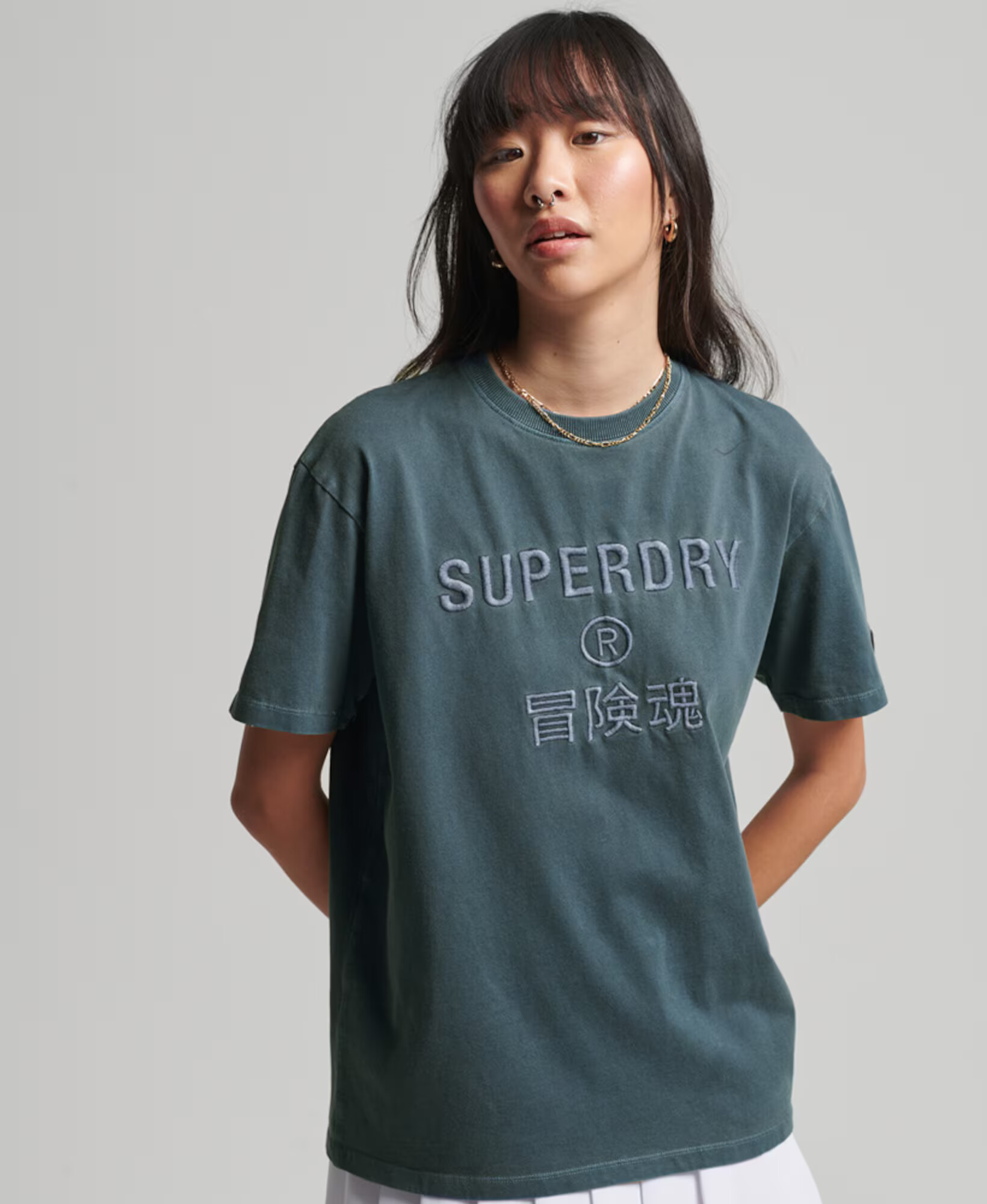 Superdry Tricou albastru / albastru marin - Pled.ro