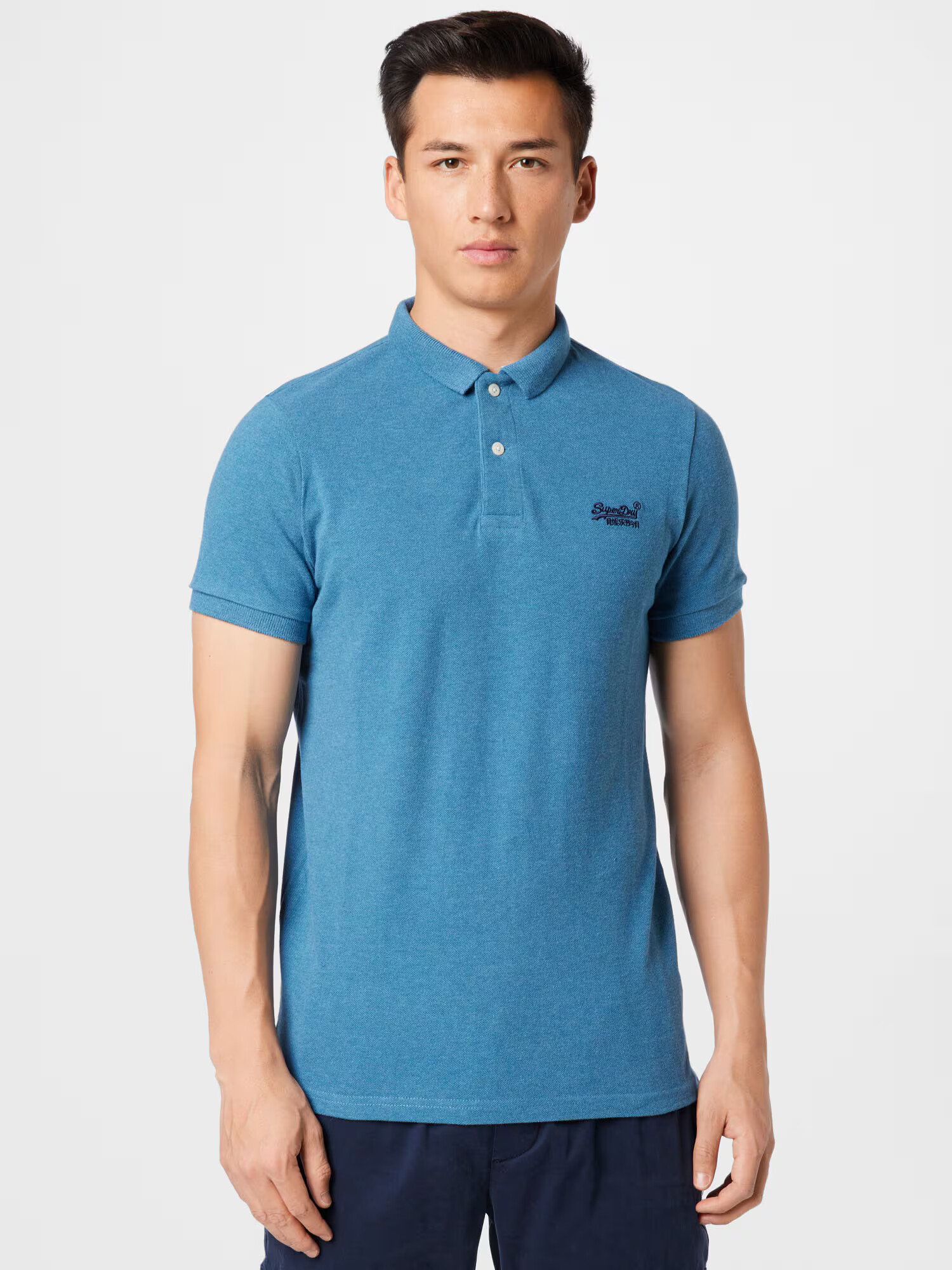 Superdry Tricou albastru aqua - Pled.ro