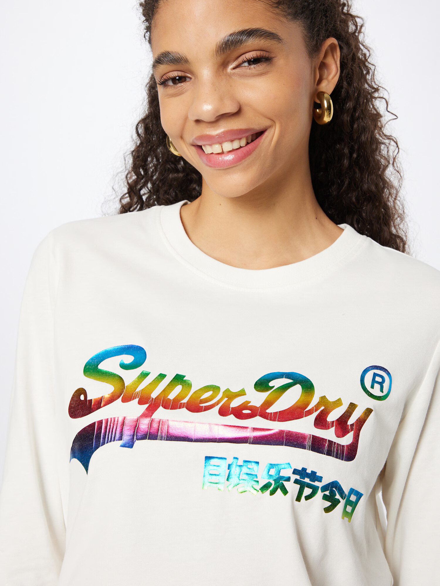 Superdry Tricou albastru / galben / mov zmeură / alb murdar - Pled.ro