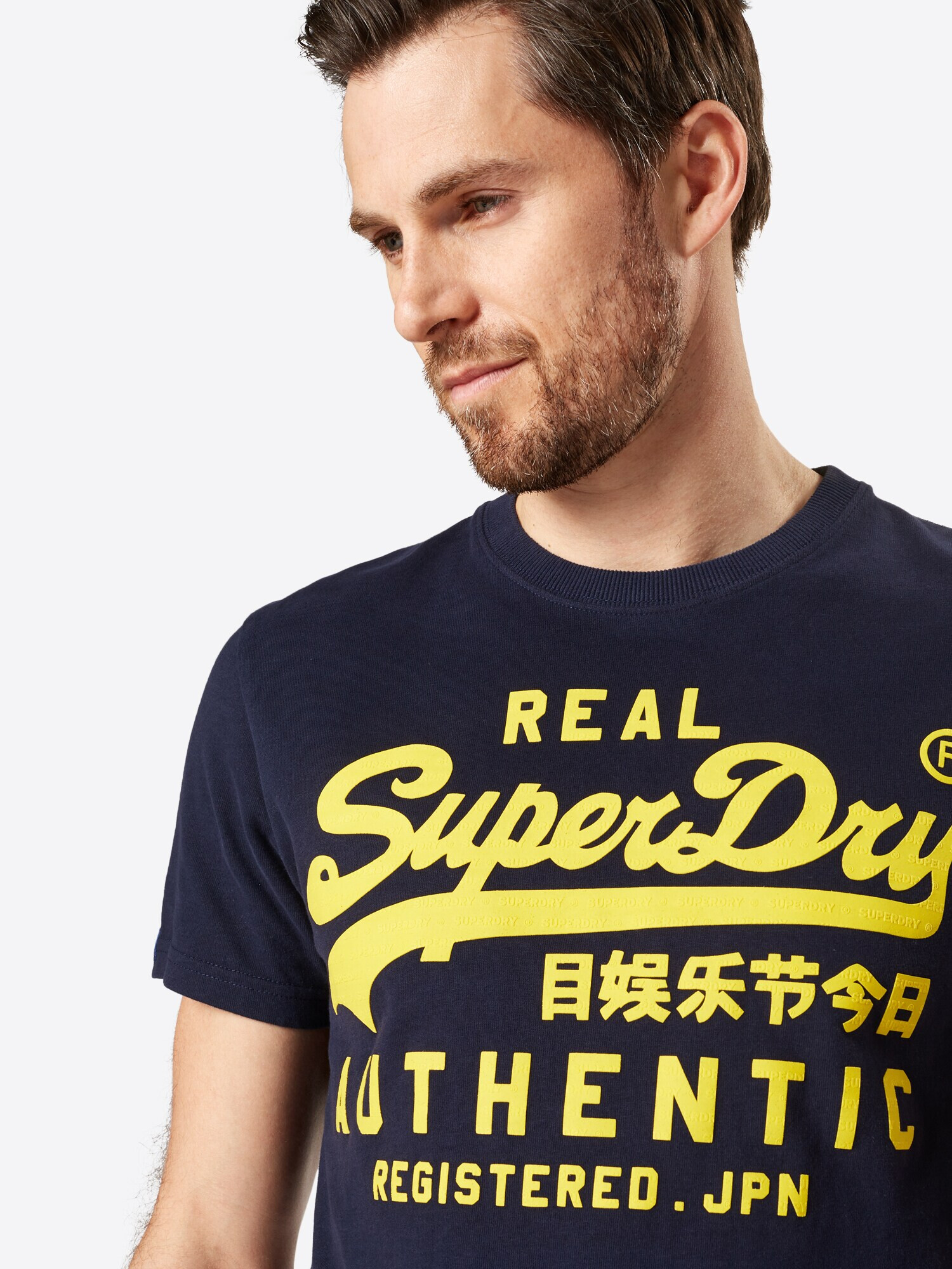 Superdry Tricou albastru marin - Pled.ro