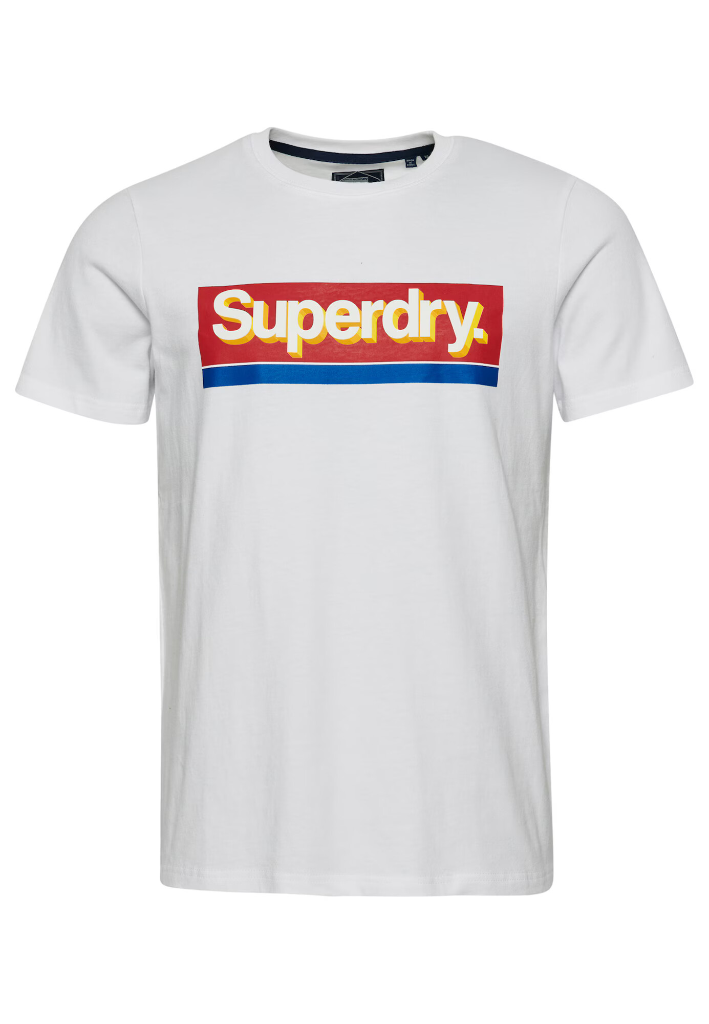 Superdry Tricou albastru marin / galben / roșu / alb - Pled.ro