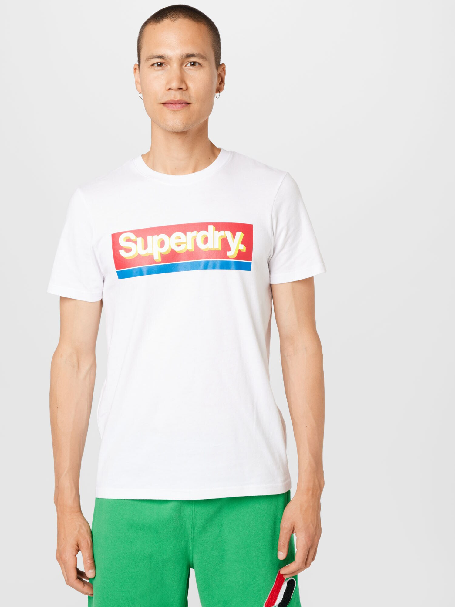 Superdry Tricou albastru marin / galben / roșu / alb - Pled.ro