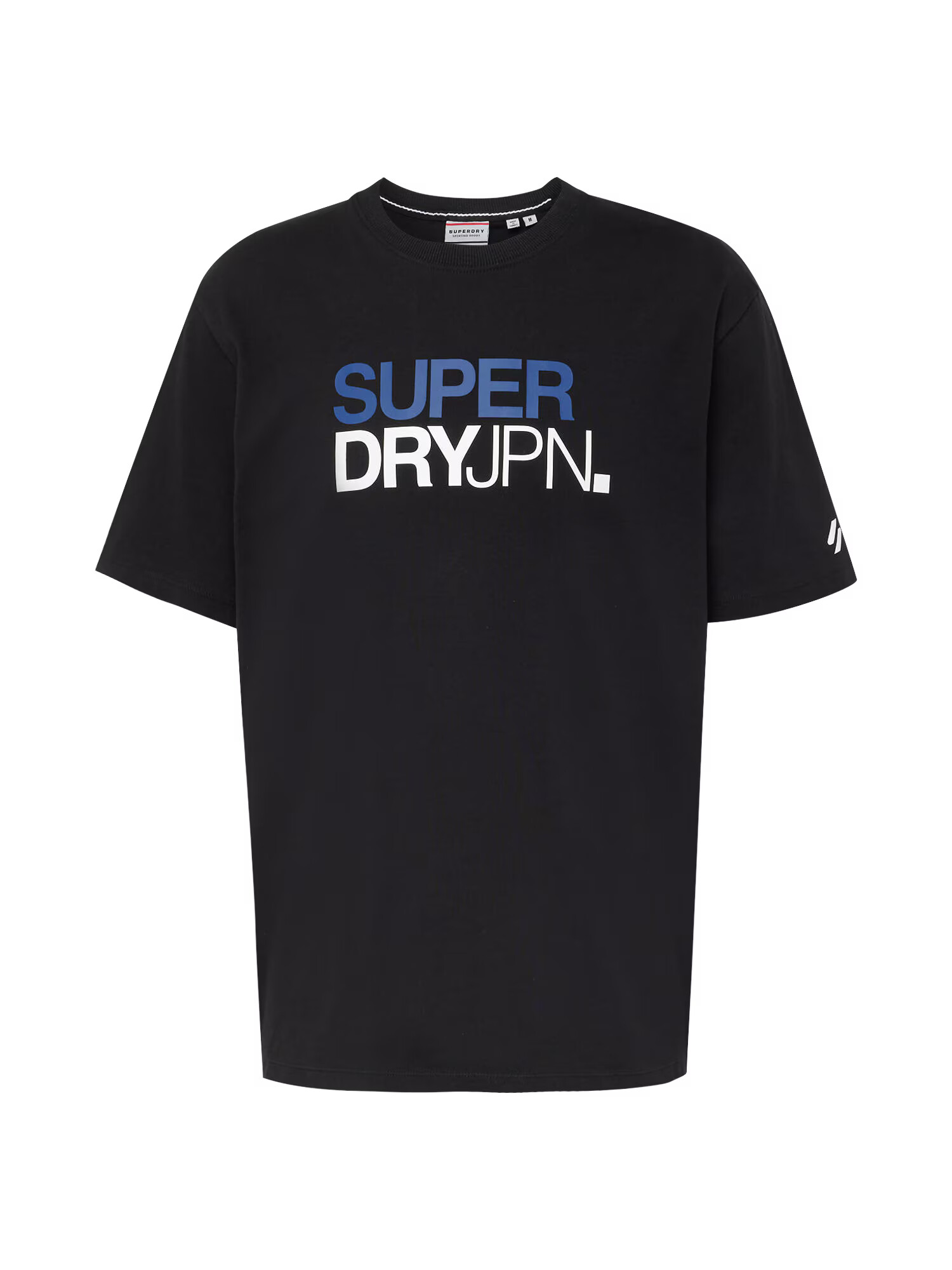 Superdry Tricou albastru / negru / alb - Pled.ro