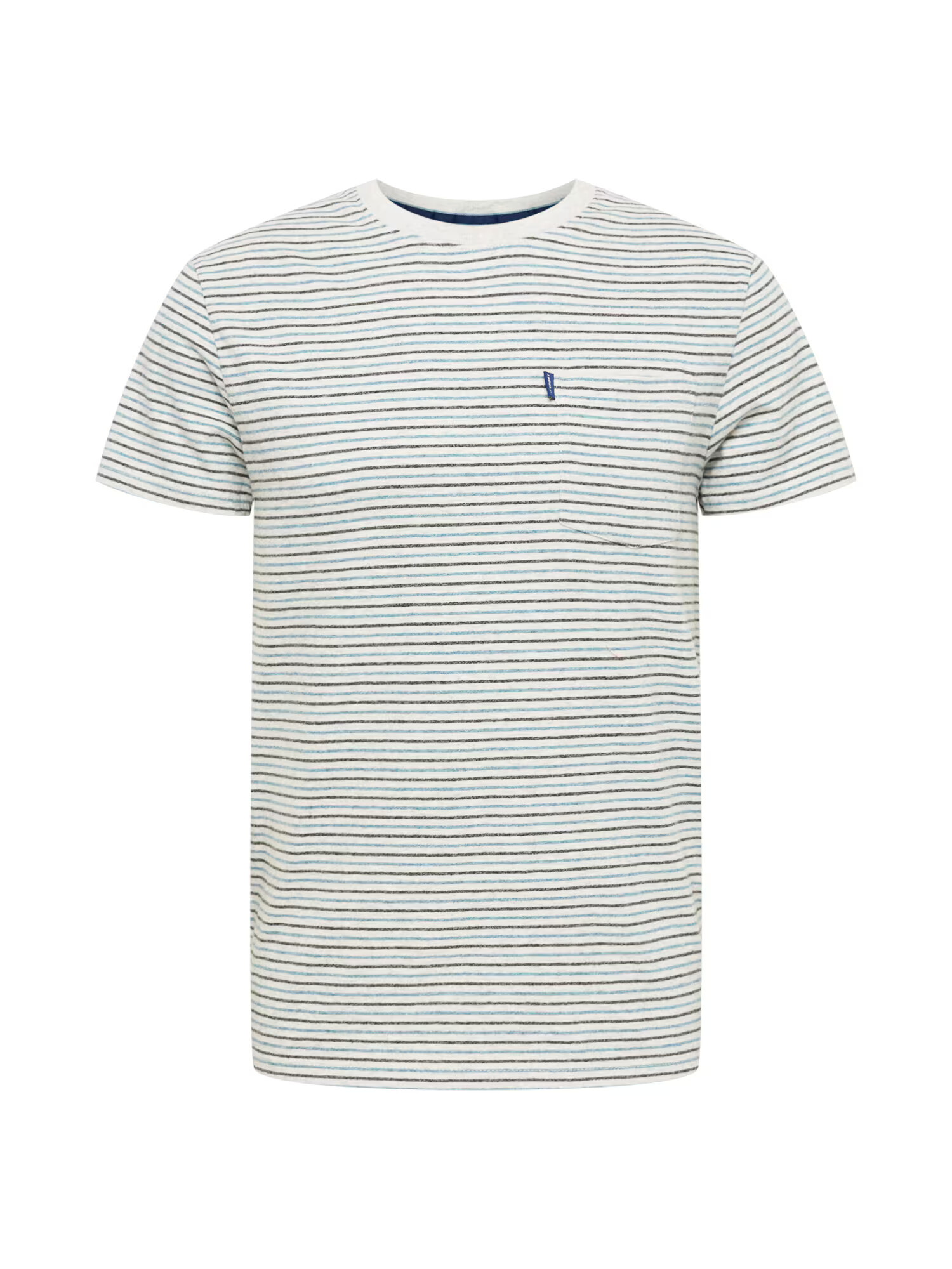 Superdry Tricou albastru noapte / albastru pastel / alb murdar - Pled.ro