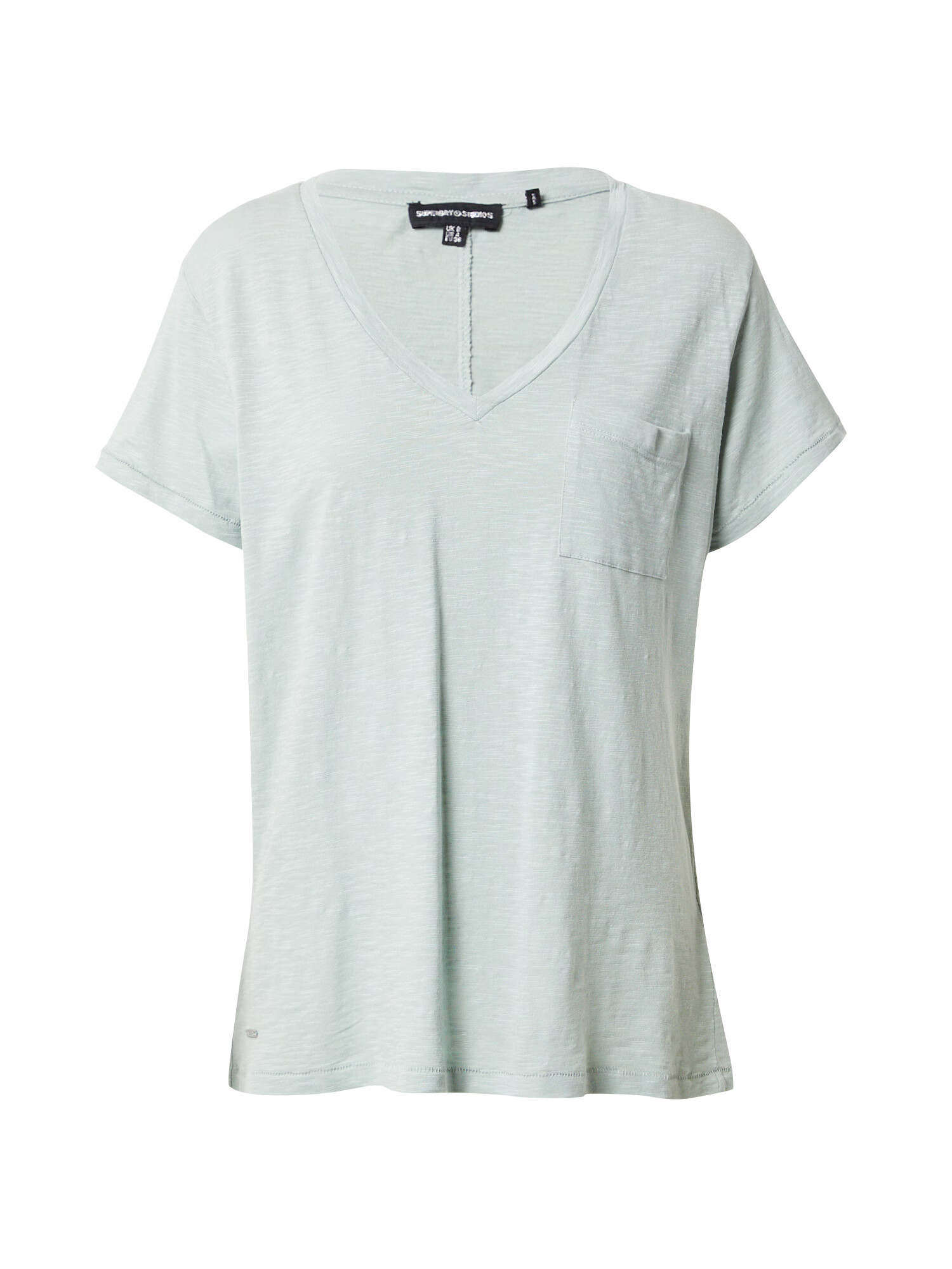 Superdry Tricou albastru pastel - Pled.ro