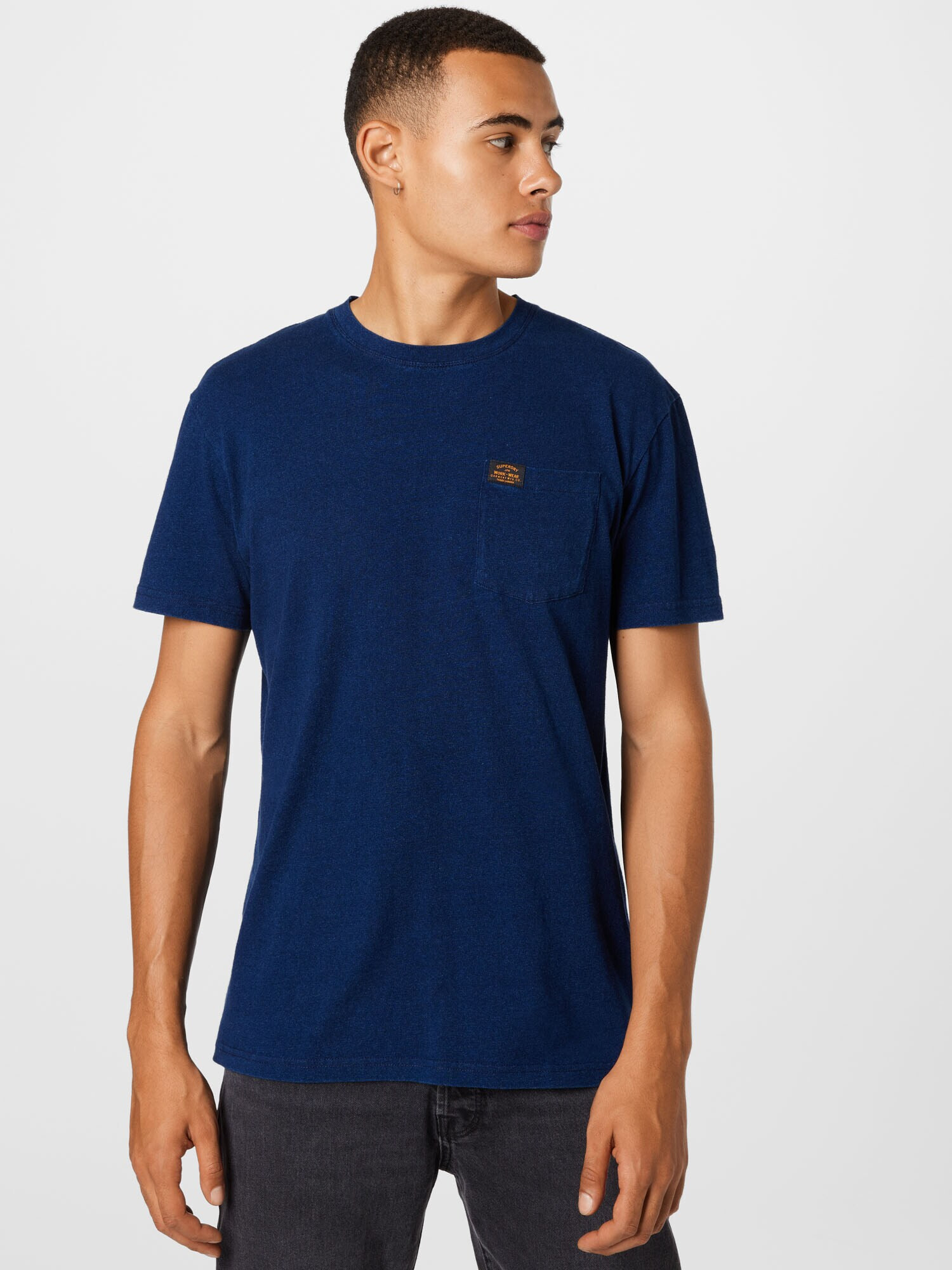 Superdry Tricou bleumarin - Pled.ro