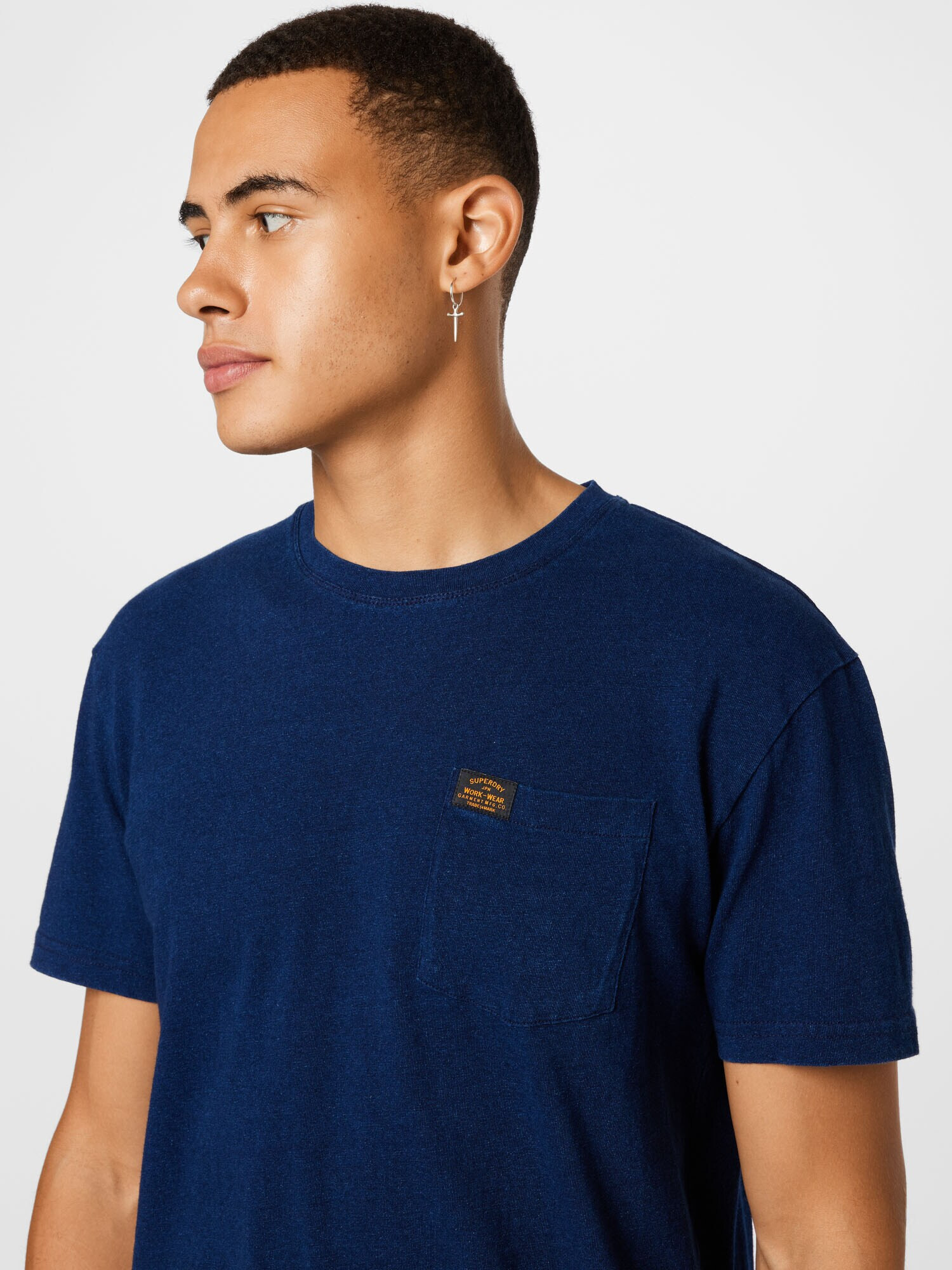 Superdry Tricou bleumarin - Pled.ro