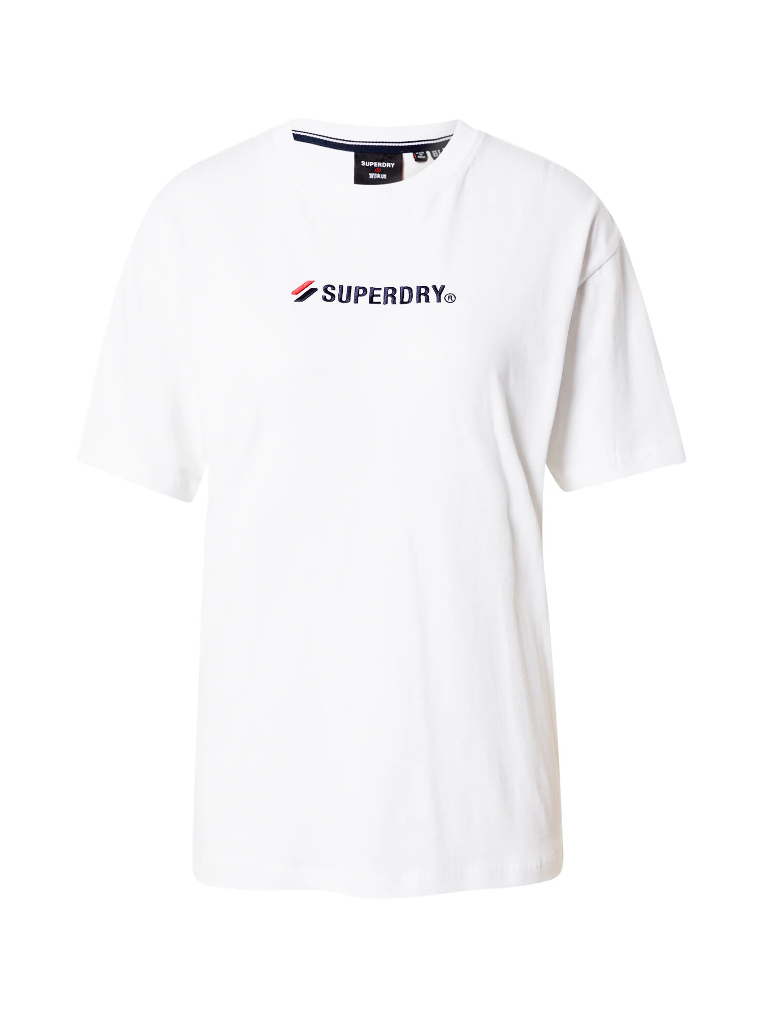 Superdry Tricou bleumarin / roșu / alb - Pled.ro