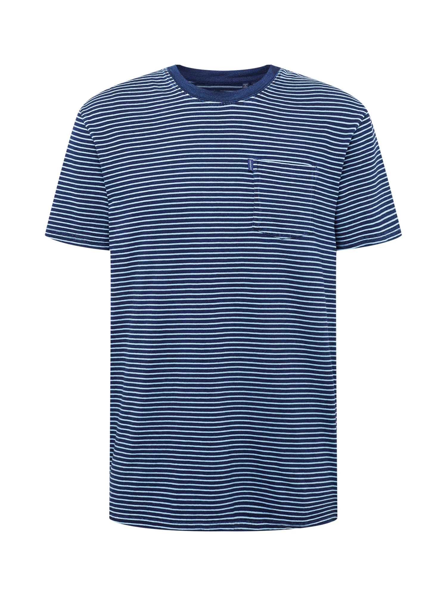 Superdry Tricou bleumarin / albastru pastel - Pled.ro