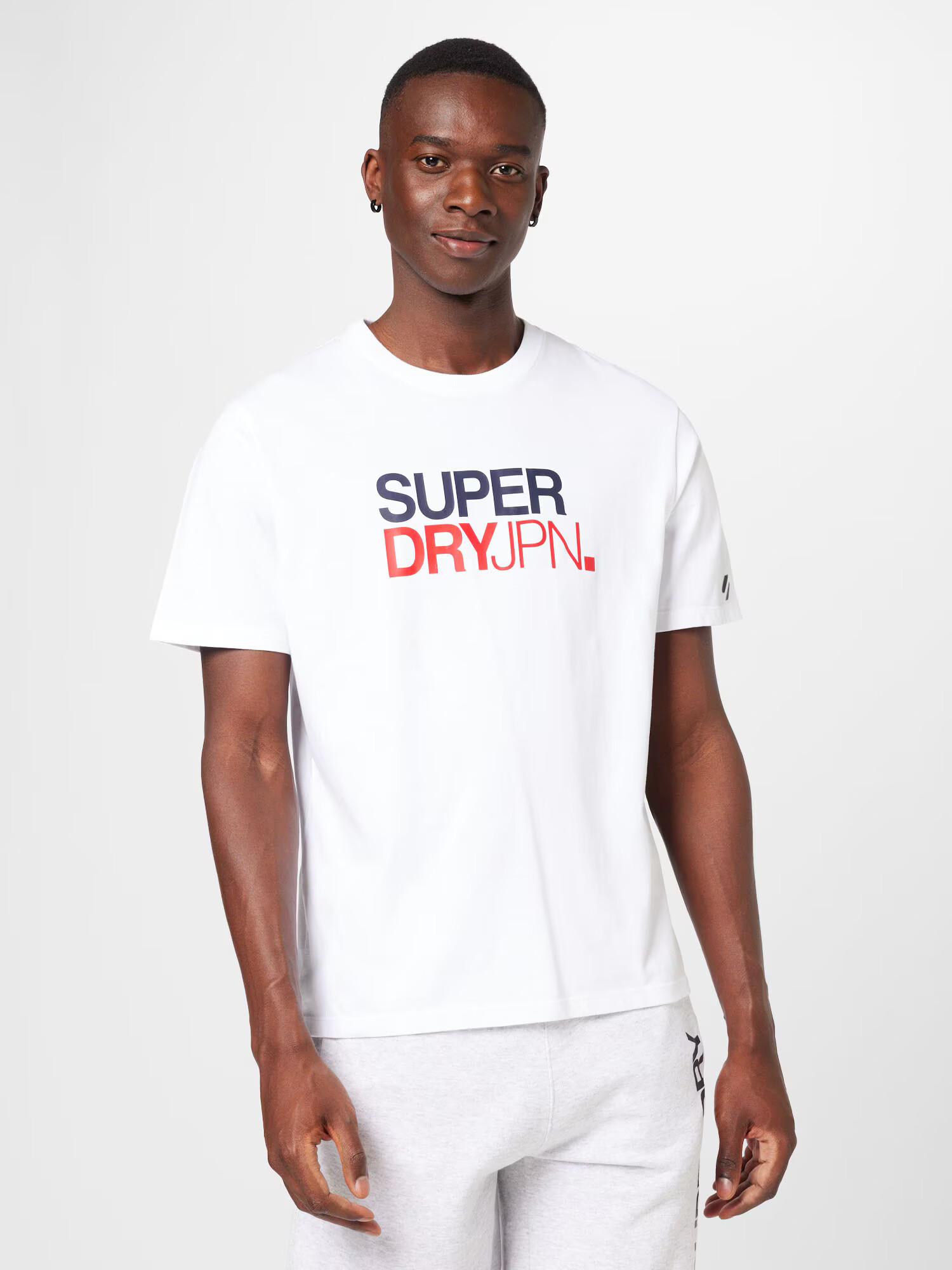 Superdry Tricou bleumarin / roșu / alb - Pled.ro