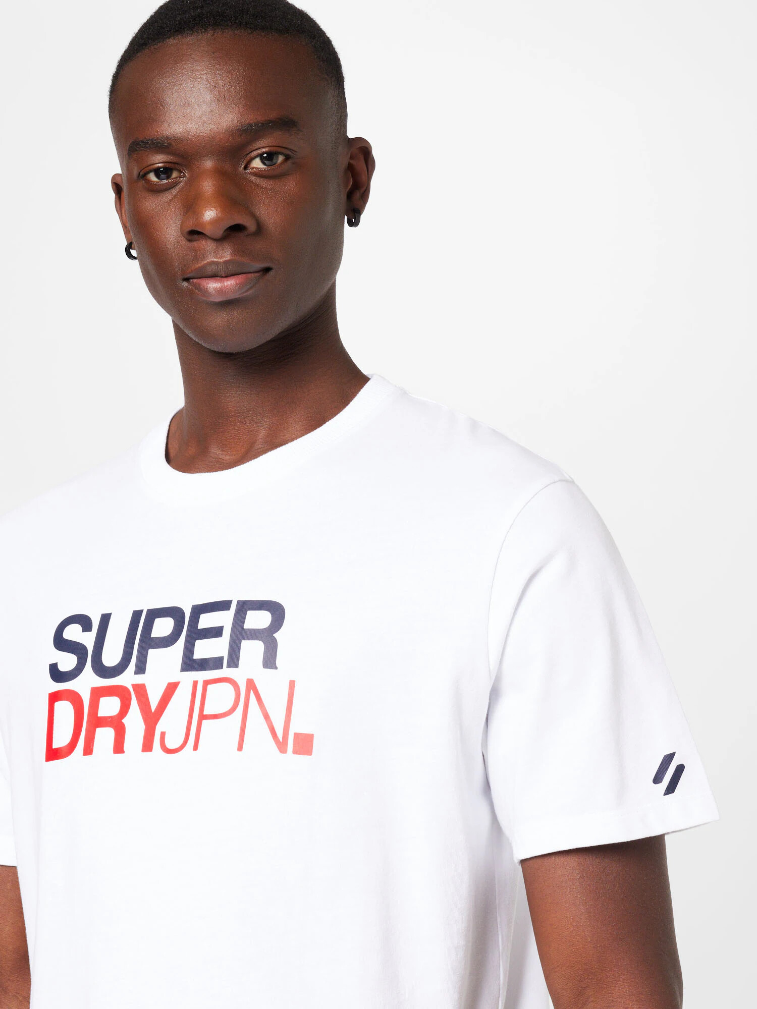 Superdry Tricou bleumarin / roșu / alb - Pled.ro