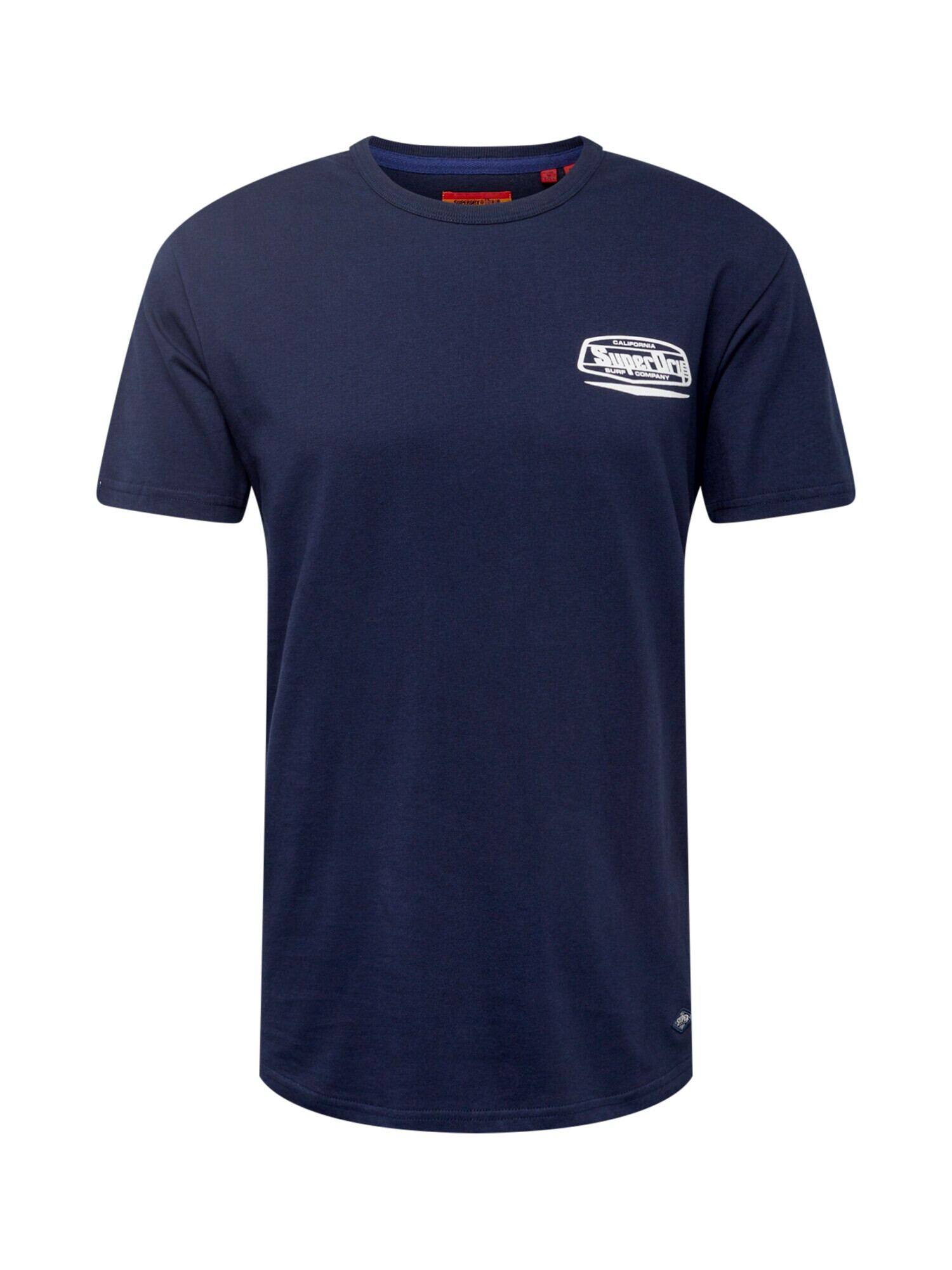 Superdry Tricou 'Cali Surf' bleumarin / alb - Pled.ro