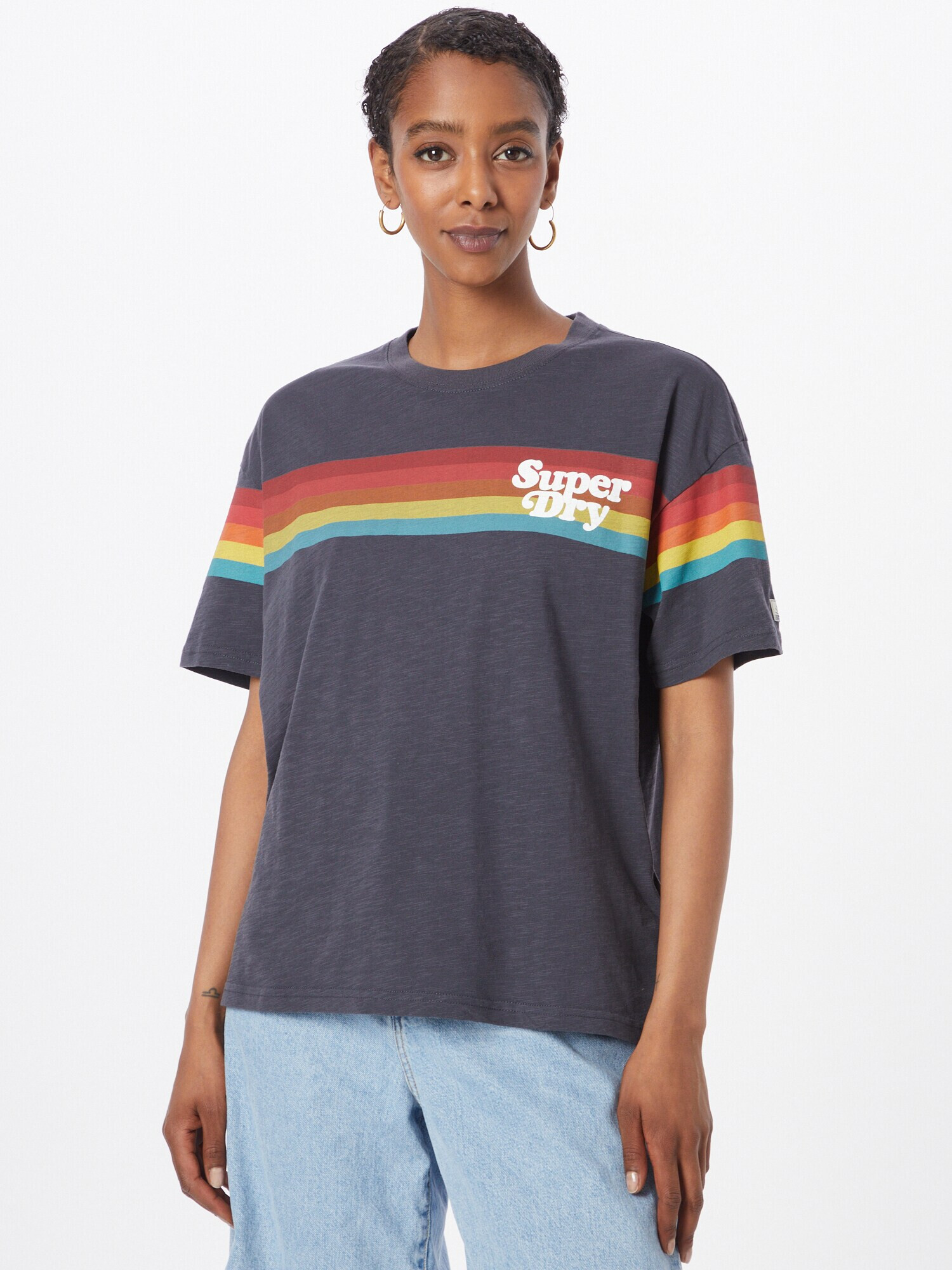 Superdry Tricou 'Cali' gri metalic / mai multe culori - Pled.ro