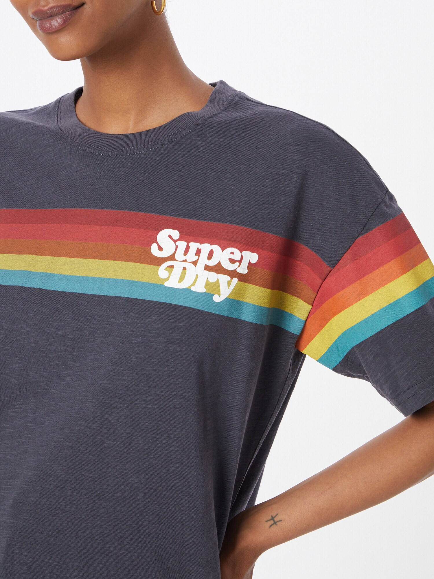 Superdry Tricou 'Cali' gri metalic / mai multe culori - Pled.ro