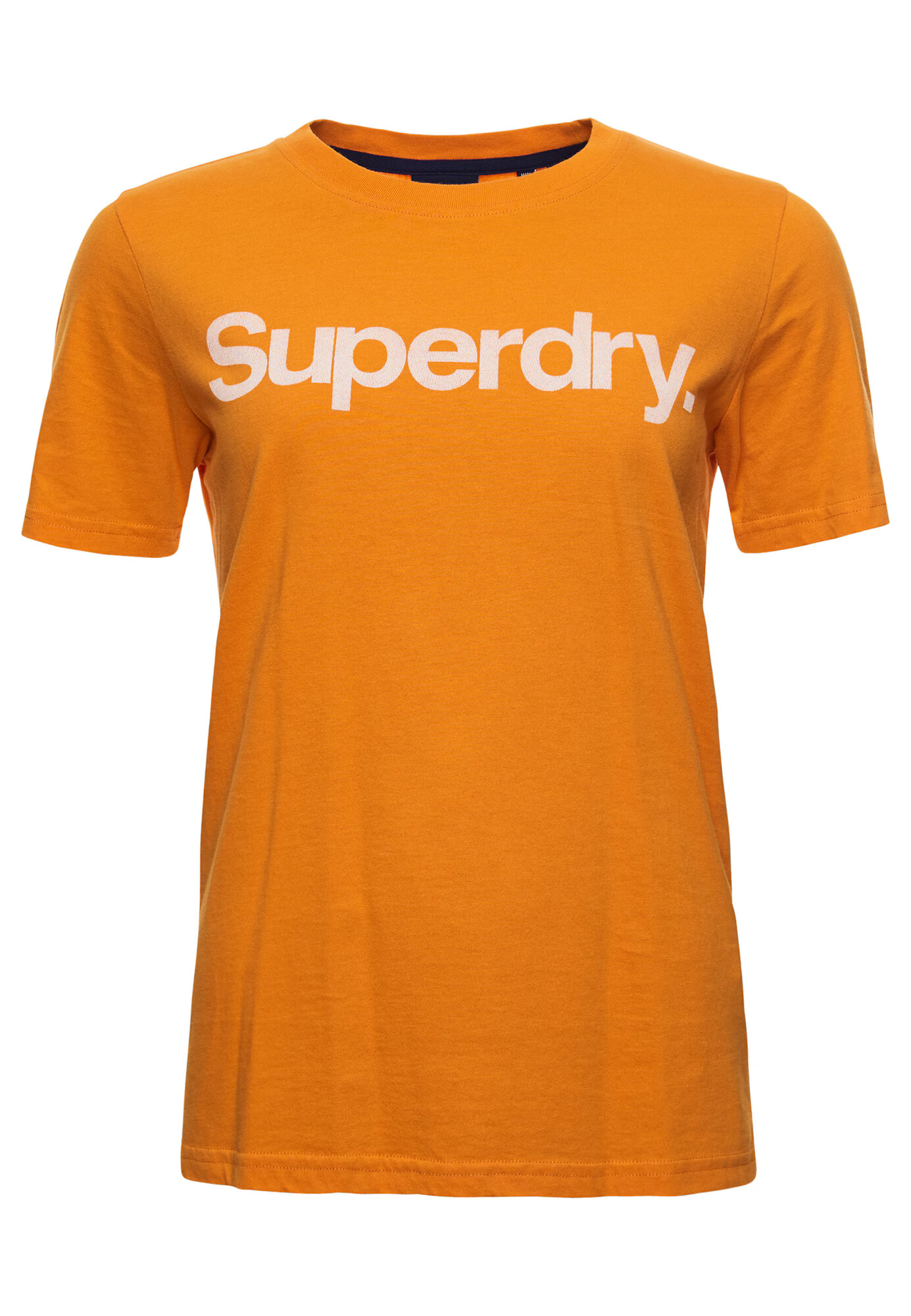 Superdry Tricou 'Core' bleumarin / galben auriu / roz deschis - Pled.ro