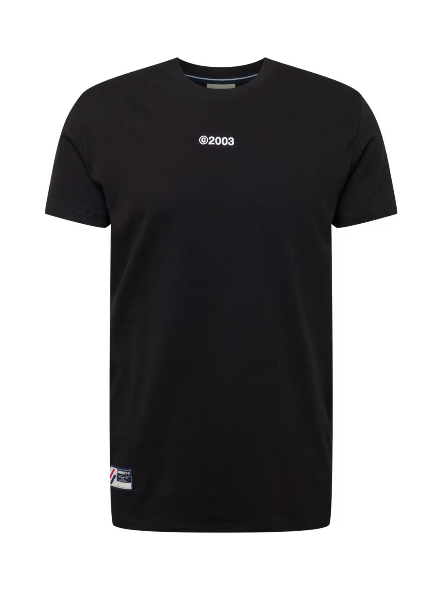 Superdry Tricou gri închis / negru / alb - Pled.ro