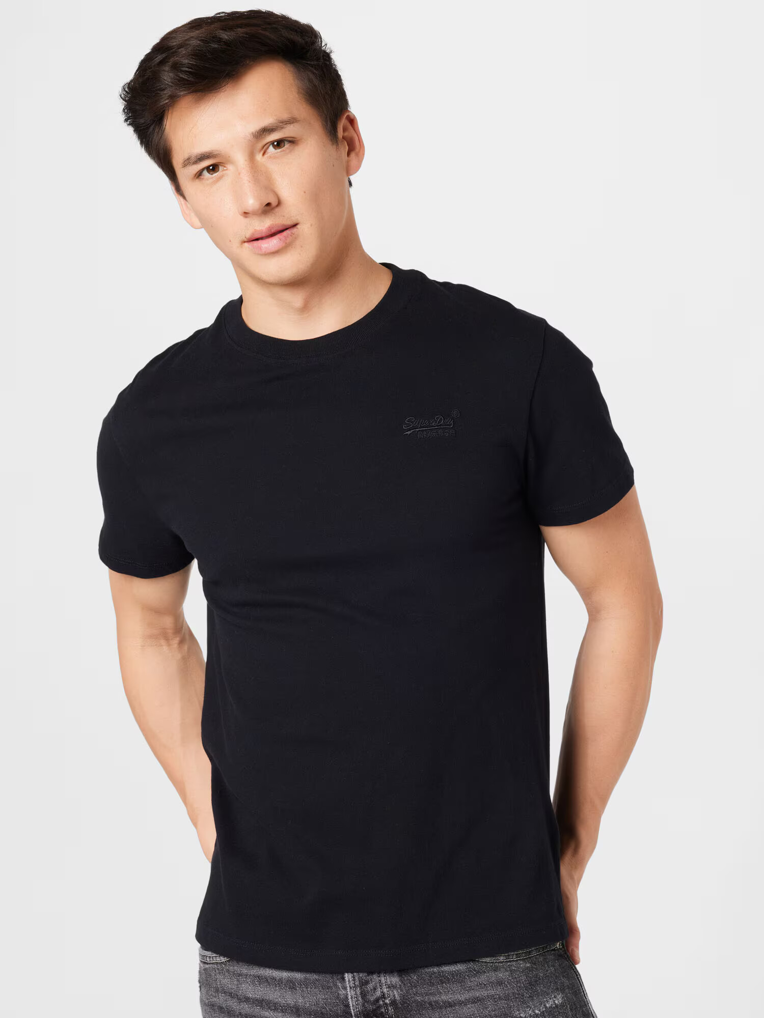 Superdry Tricou negru - Pled.ro