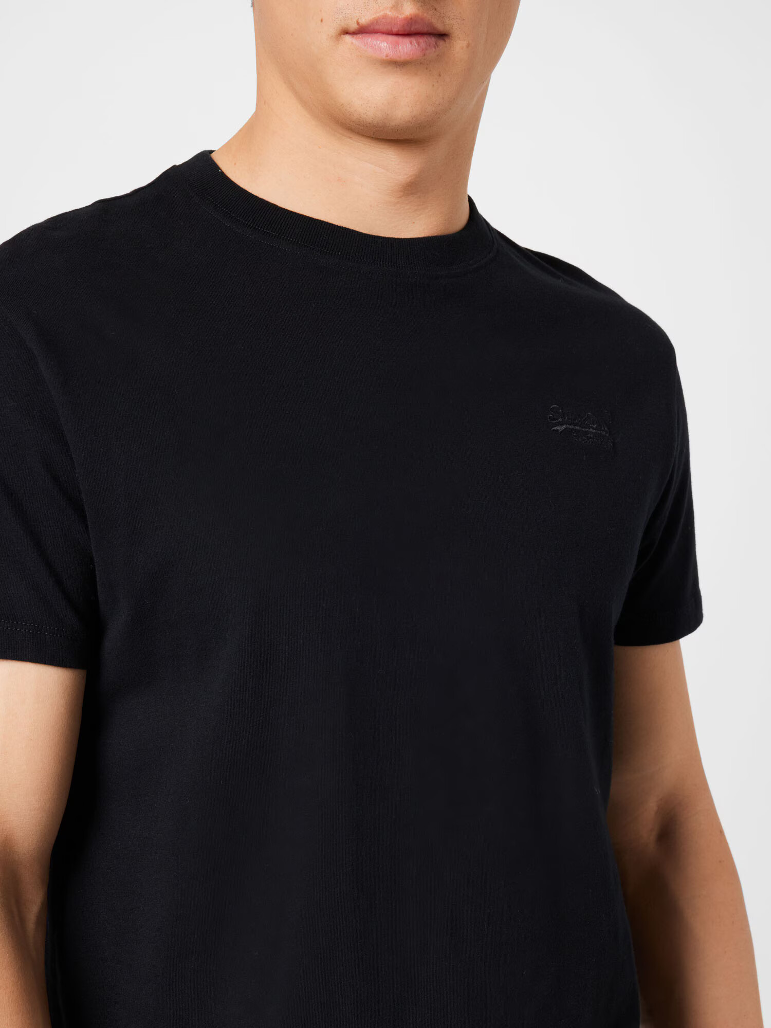 Superdry Tricou negru - Pled.ro