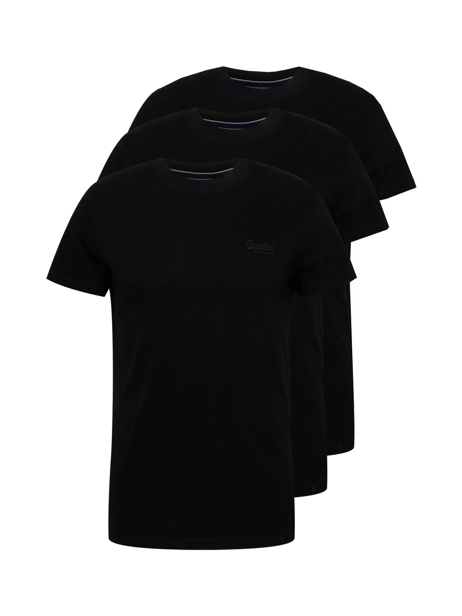 Superdry Tricou negru - Pled.ro