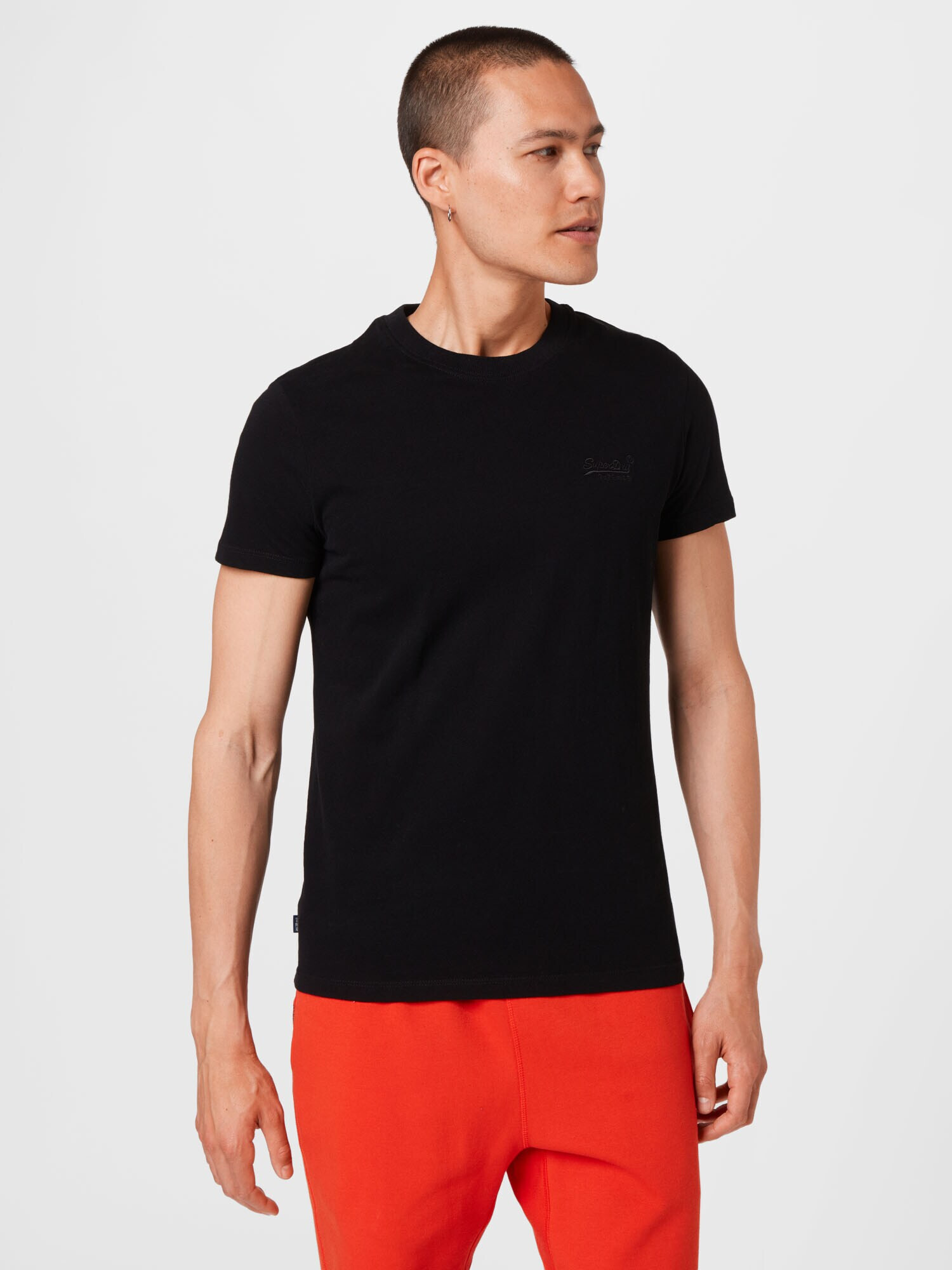 Superdry Tricou negru - Pled.ro