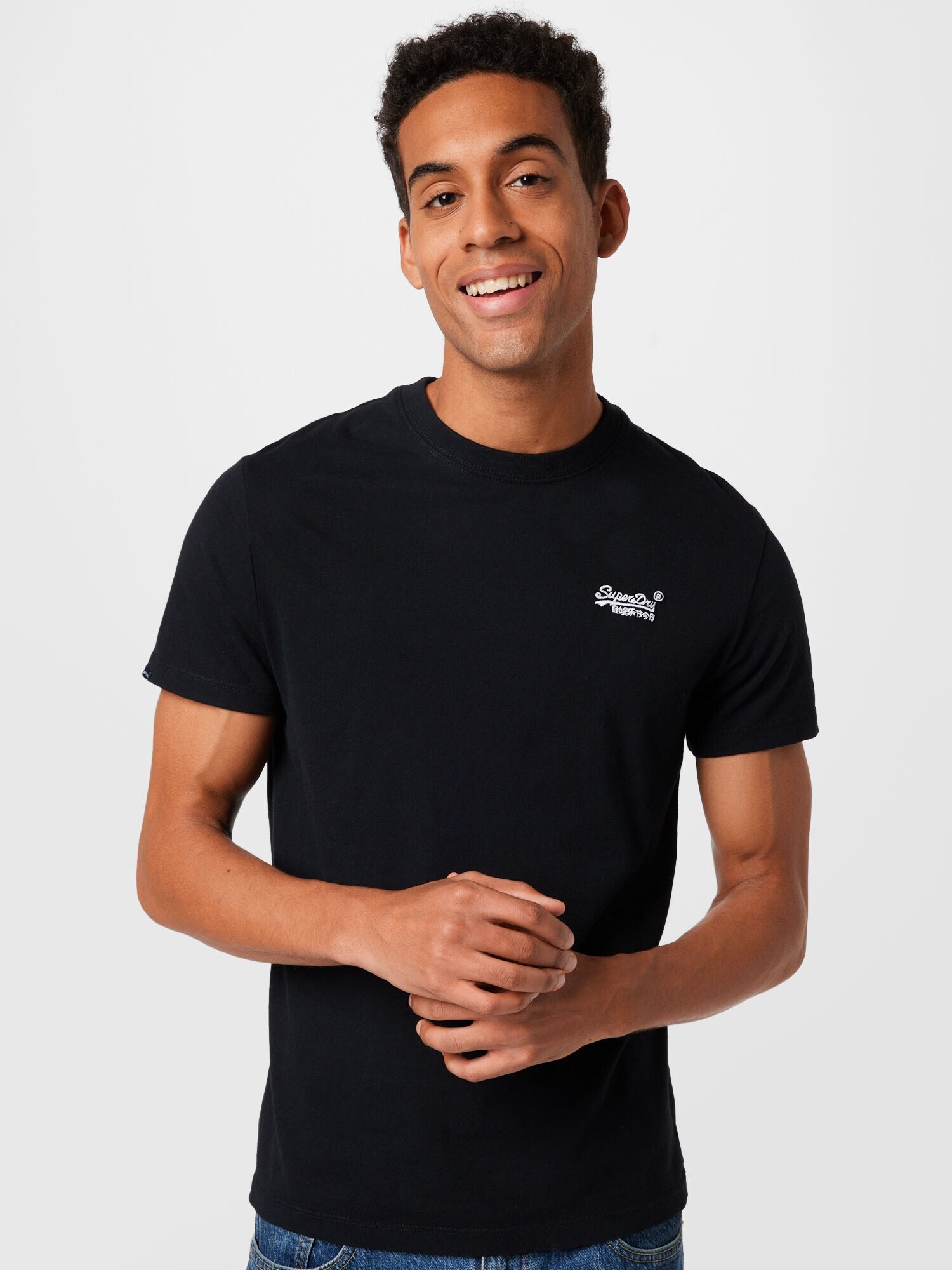 Superdry Tricou negru - Pled.ro