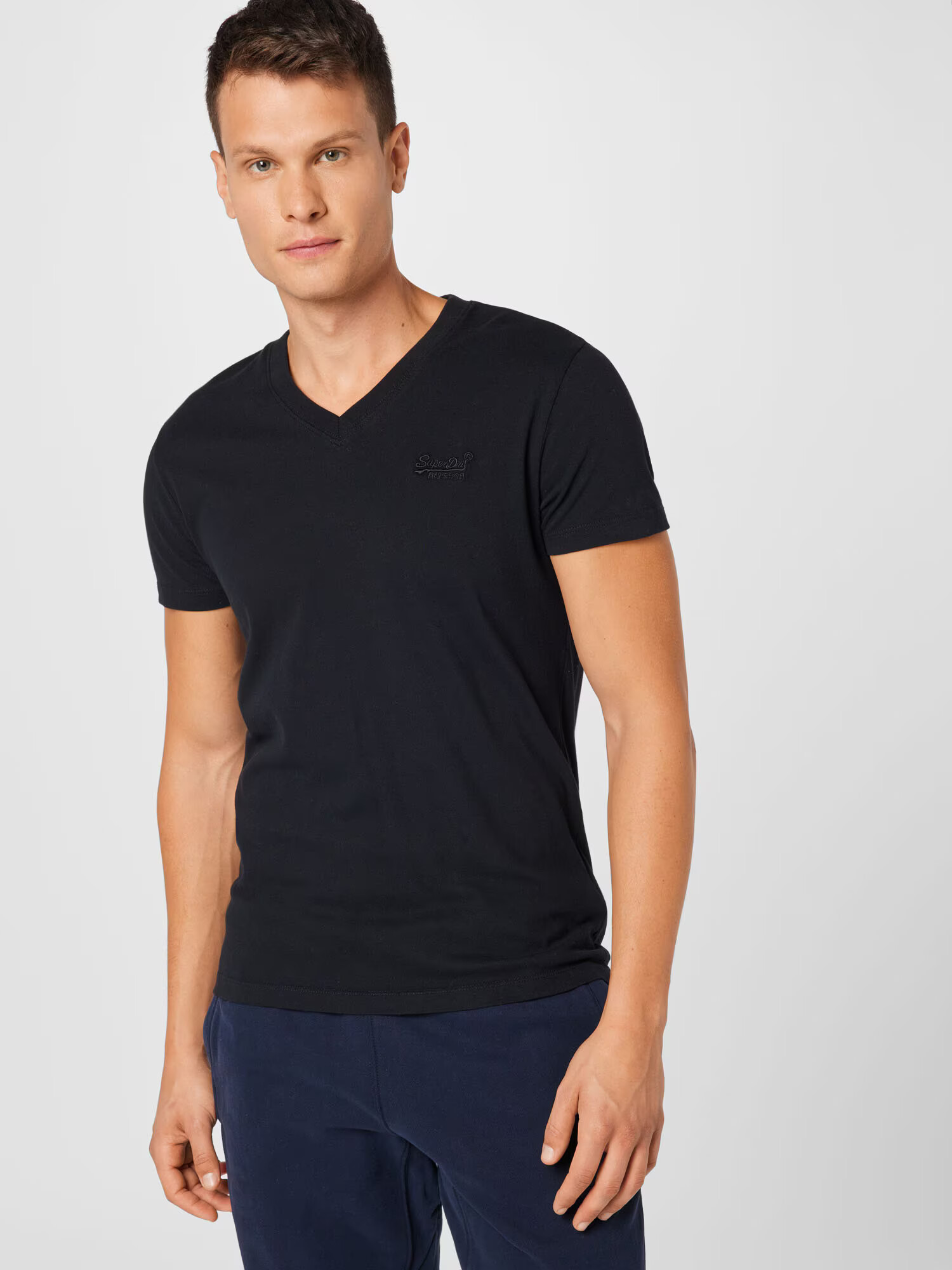 Superdry Tricou negru - Pled.ro