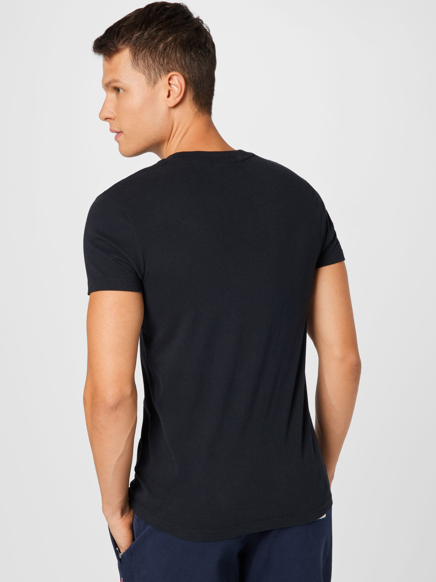 Superdry Tricou negru - Pled.ro