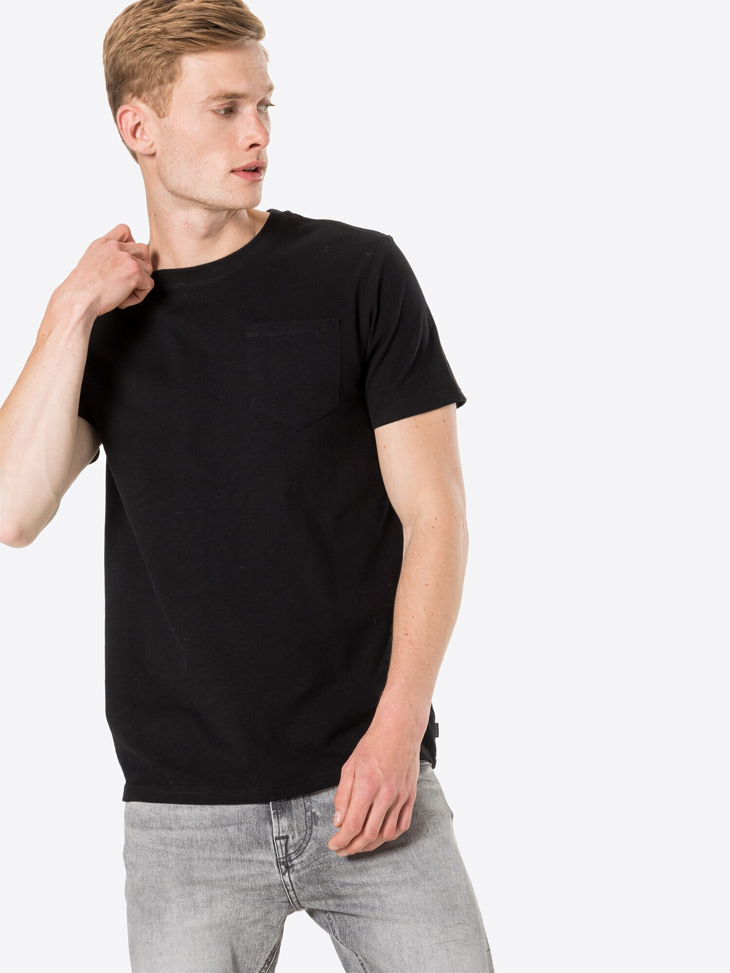 Superdry Tricou negru - Pled.ro